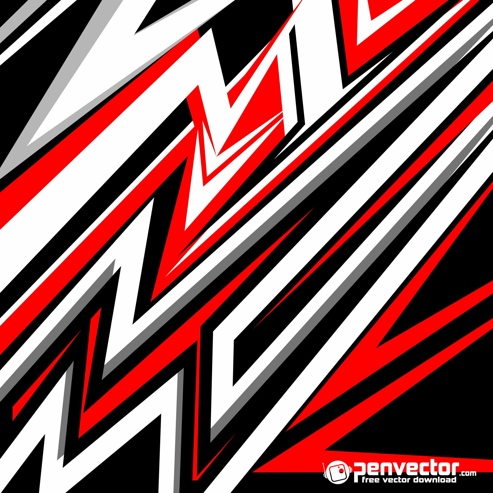 Wallpaper #7hfePpMBPLD5_VENkeBd15 Racing Stripe Black and Red Background Free Vector