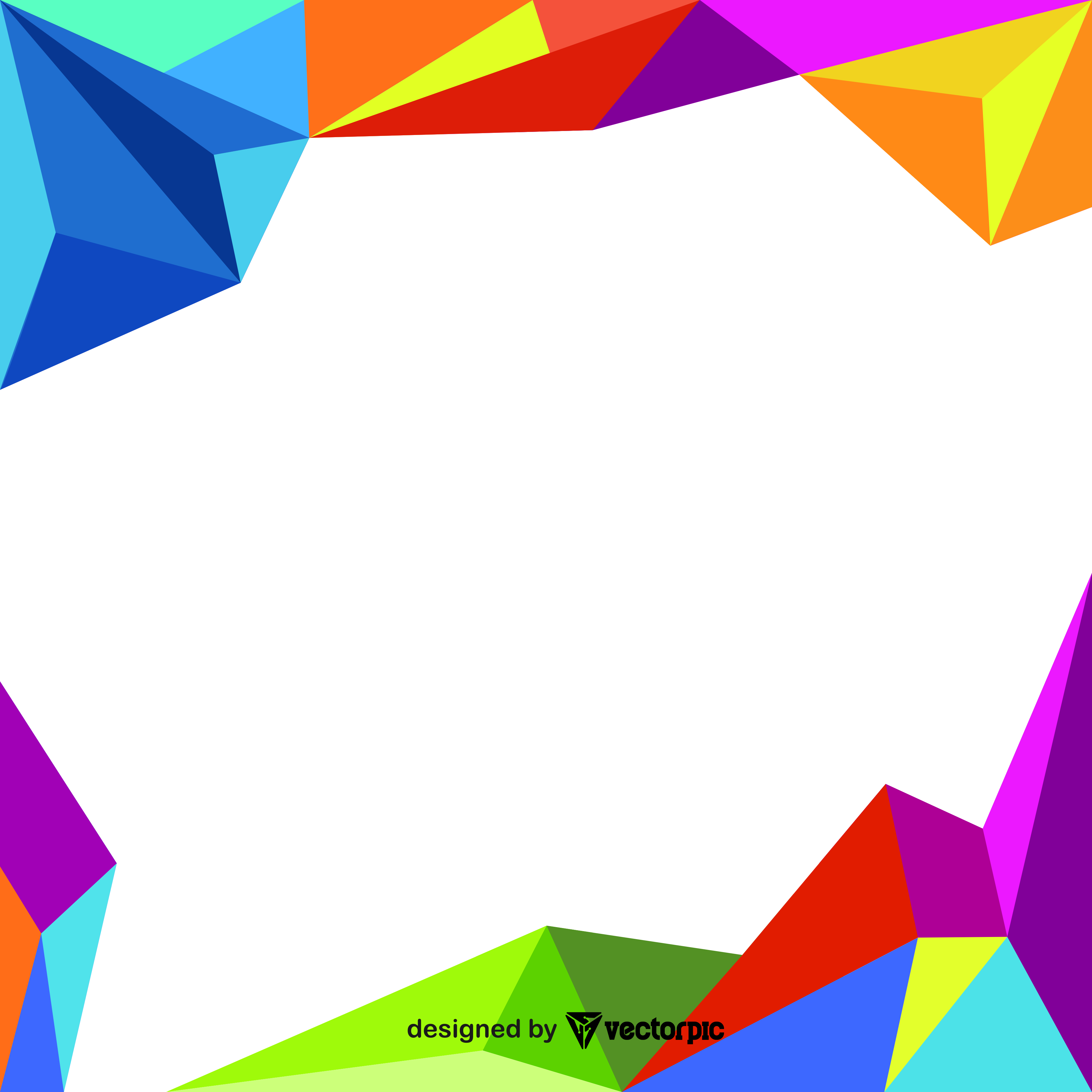 Wallpaper #lj-hPJMBLiIJ4c9OB5JN260 Colorful Geometry Banner Background Editable Design Free Vector Vectorpic