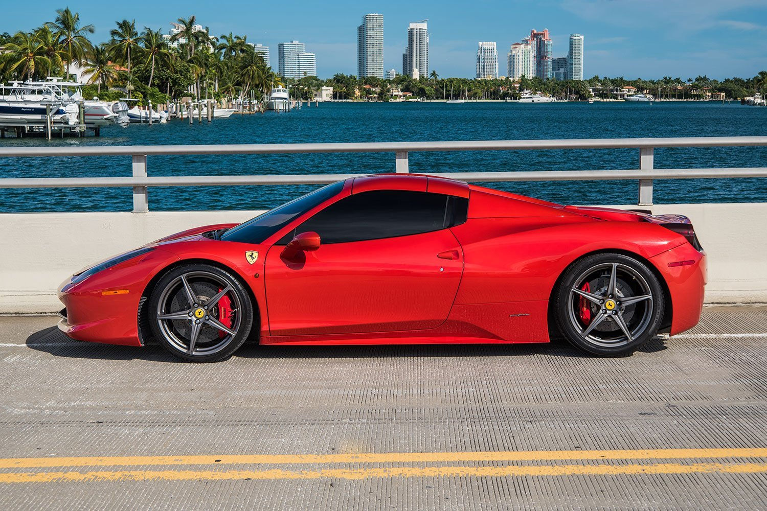 Wallpaper #hX2z844Bnwiau_P6HA0s12 Ferrari 458 Spider Red Suntime Exotic Car Rental Nashville