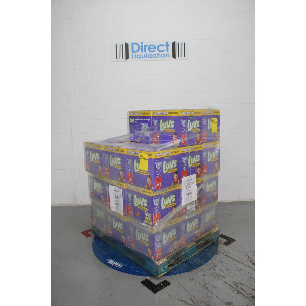 Wallpaper #9207a5cBycdYOYFTmnFk31 Pallet 31 Pcs Diapers Wipes Customer Returns Procter Gamble