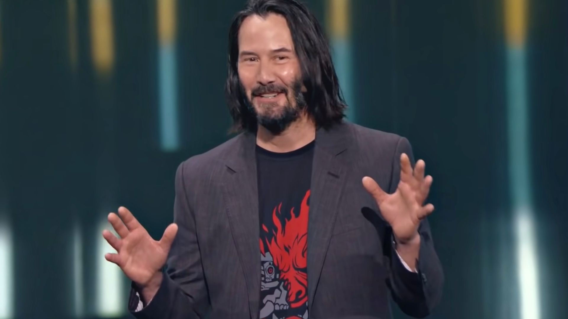 Wallpaper #rGeq_ZIBSpphPi3-Epyl40 Keanu Reeves Loves His Bad Mouthed Cyberpunk 2077 Role as Much as You