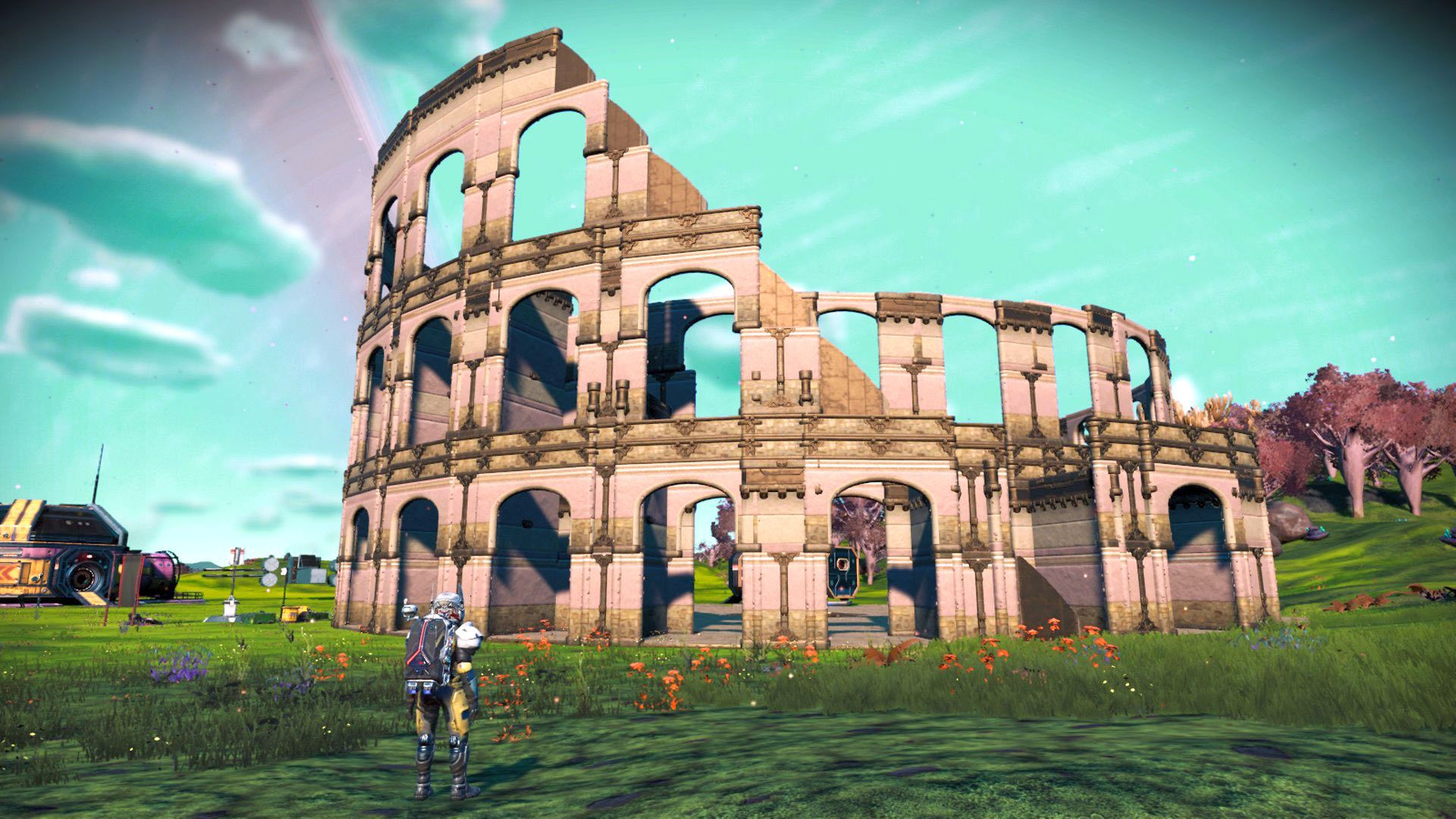 Wallpaper #03c_J5MB-pgBXx60AKTb4 A No Mans Sky Fan is Recreating the Colosseum and It Looks Pretty