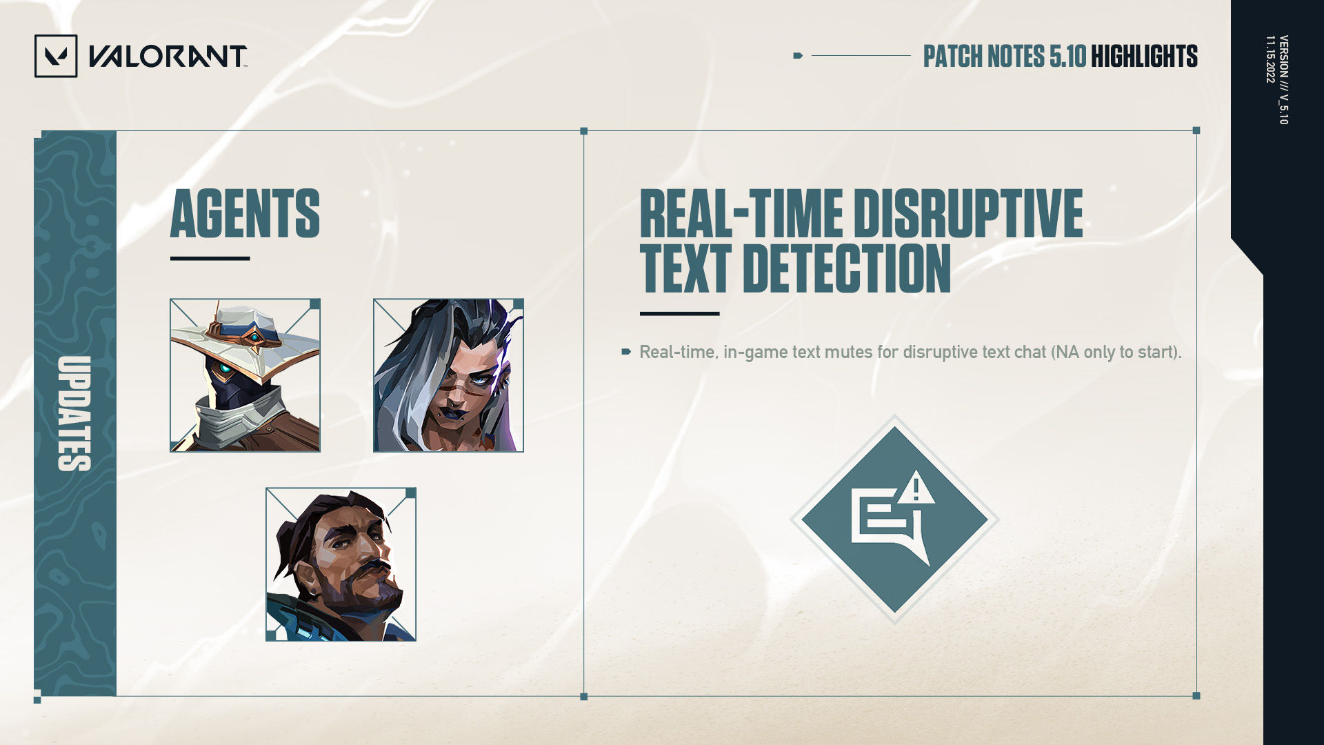 Wallpaper #fDH7NZMB5zzyi_yYhVhu46 Valorant Patch Notes 510 Update Finally Buffs Cypher Nerfs Fade