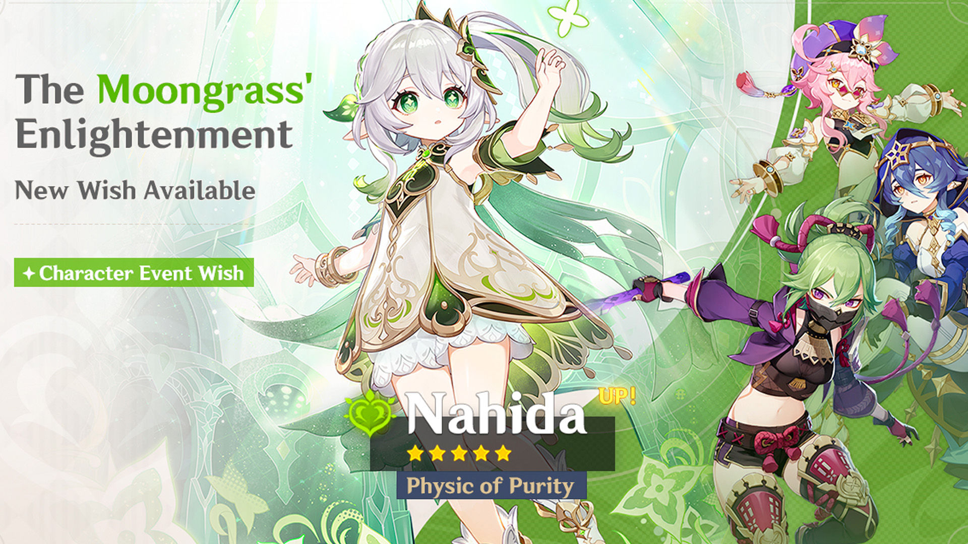 Wallpaper #Wmj_FpMBSpphPi3-vA1n135 Genshin Impact Nahida Banner Rerun Release Date