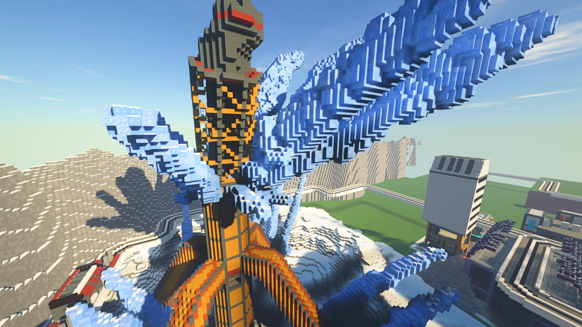 Wallpaper #U0X5k44B7YBJg1BV8Z8458 Heres Apex Legends Worlds Edge Map in Minecraft Laptrinhx