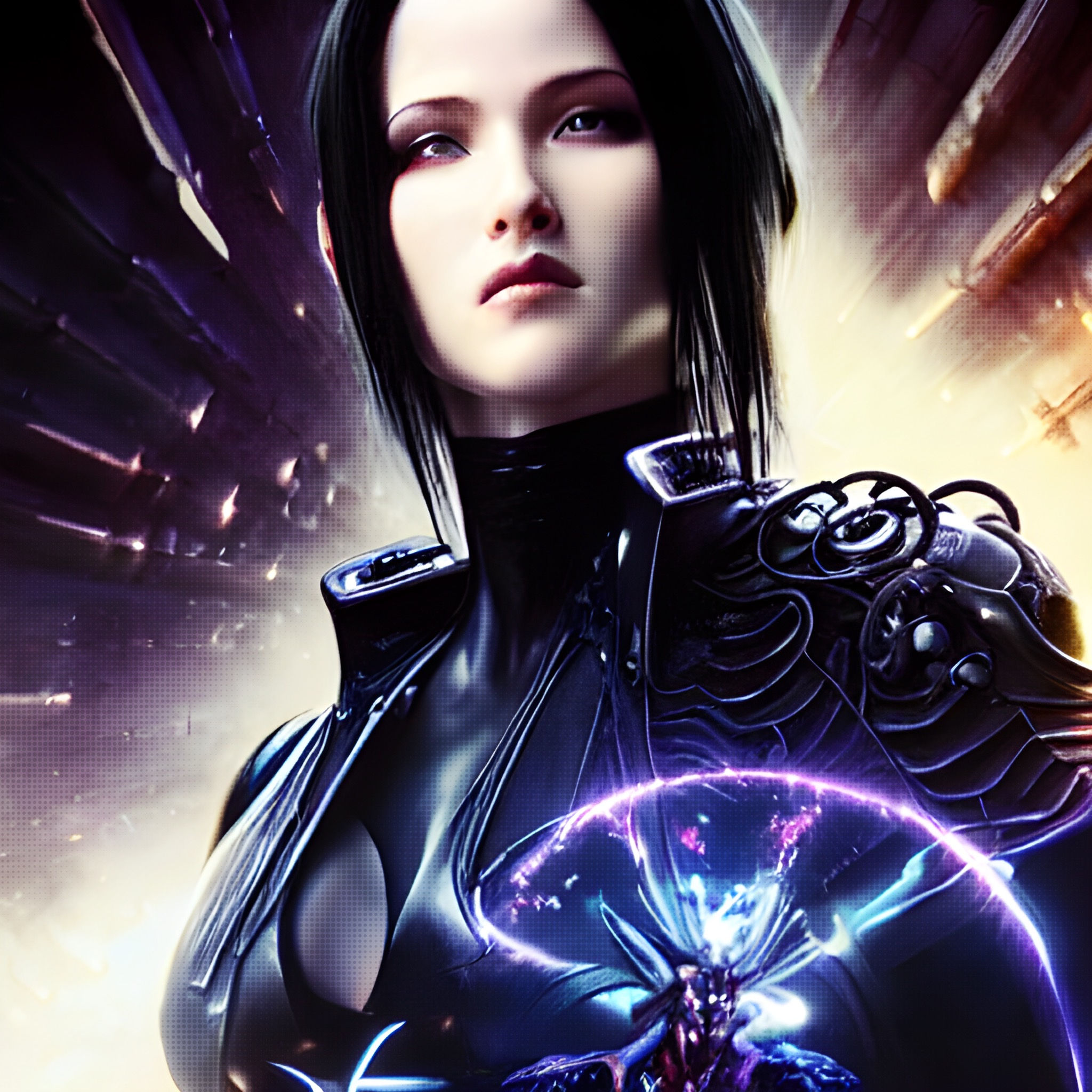 Wallpaper #OHNxhY4BFI5NbQks3R7k14 27 Magical Cyberpunk Witch Nft Design Mojo Nfts Collection Opensea