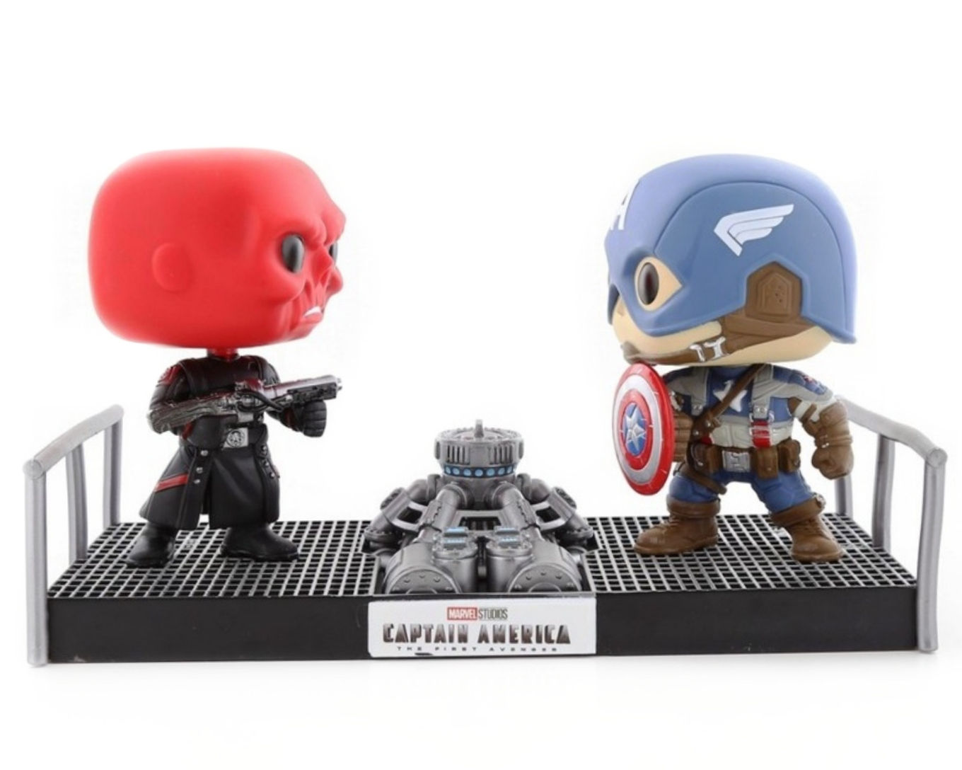 Wallpaper #vWfWEJMBSpphPi3-LPSt304 Funko Pop Movie Moments Marvel Studios Red Skull vs Captain America