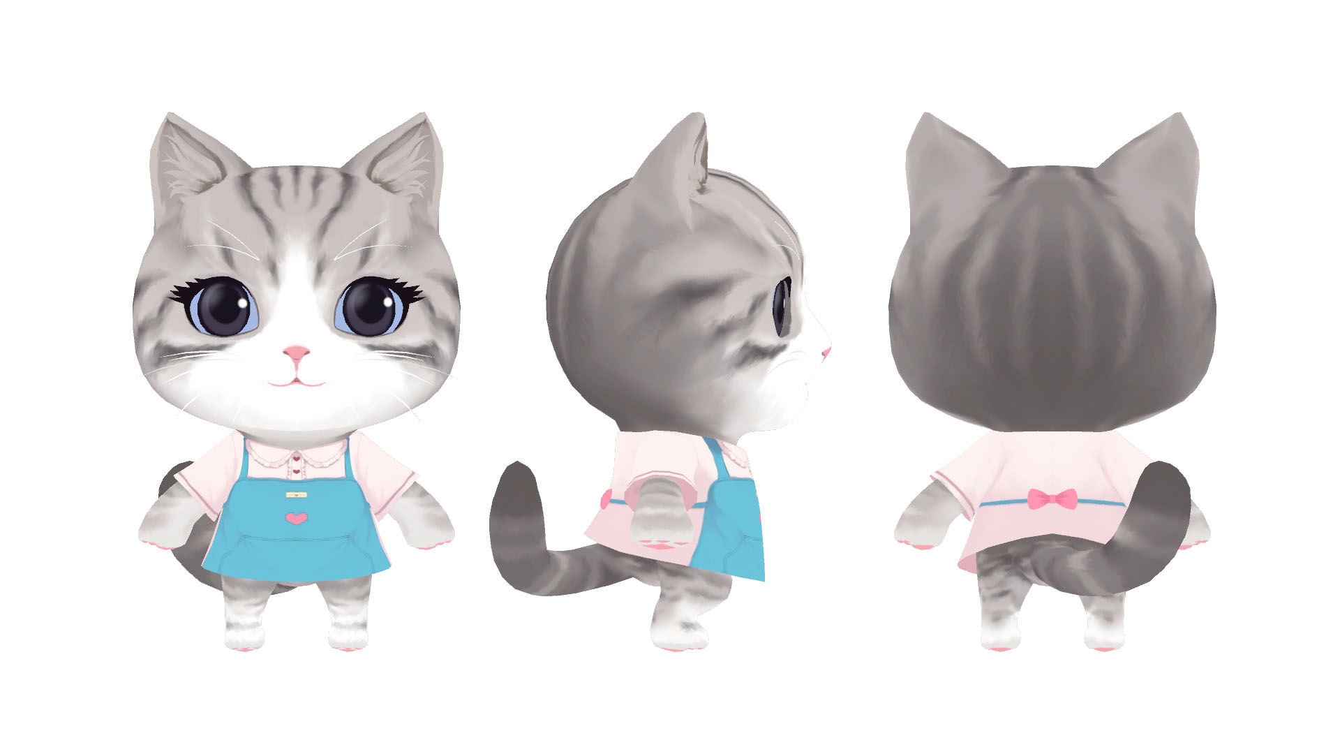 Wallpaper #82bd5 Customizable Cat Vtuber Model Multiple Cat Breeds Emotions Assets