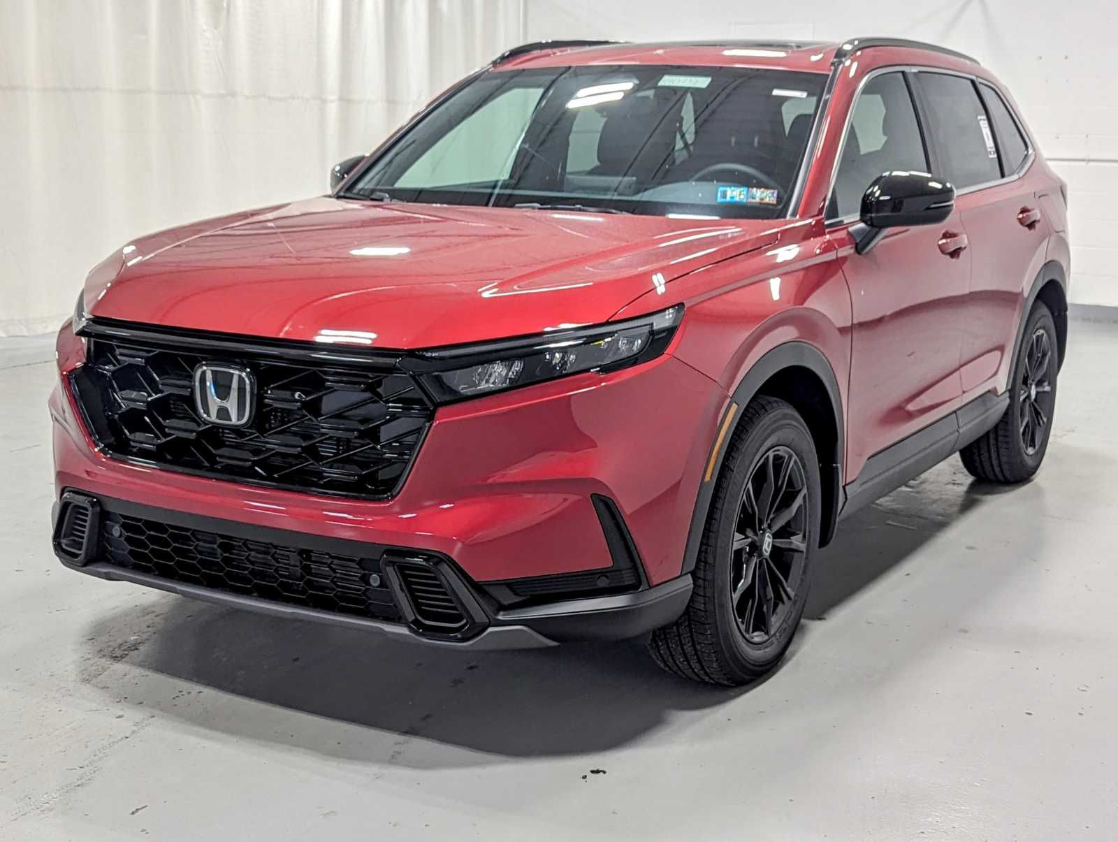 Wallpaper #HPtKg5cBx-Hc5Y20oa4p55 New 2025 Honda Cr V Hybrid Awd Sport L in Radiant Red Metallic