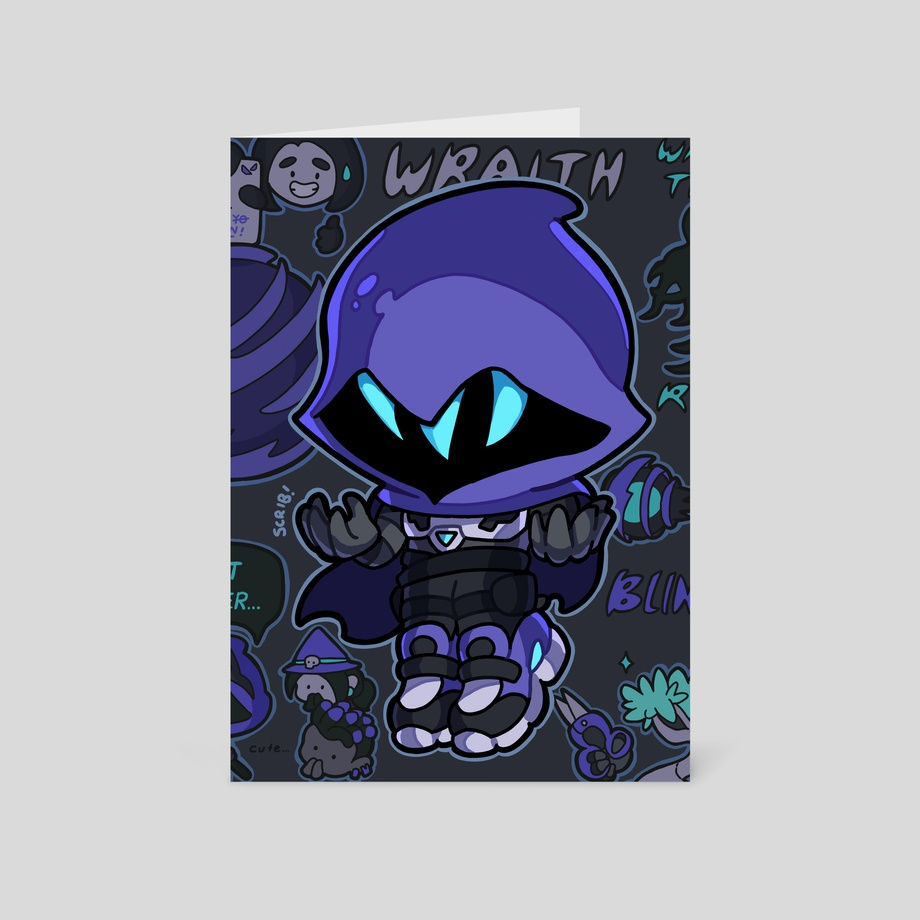 Wallpaper #vJwV4ZIBZHQxiYarJLlR60 Chibi Omen a Card Pack by Scriblee Inprnt
