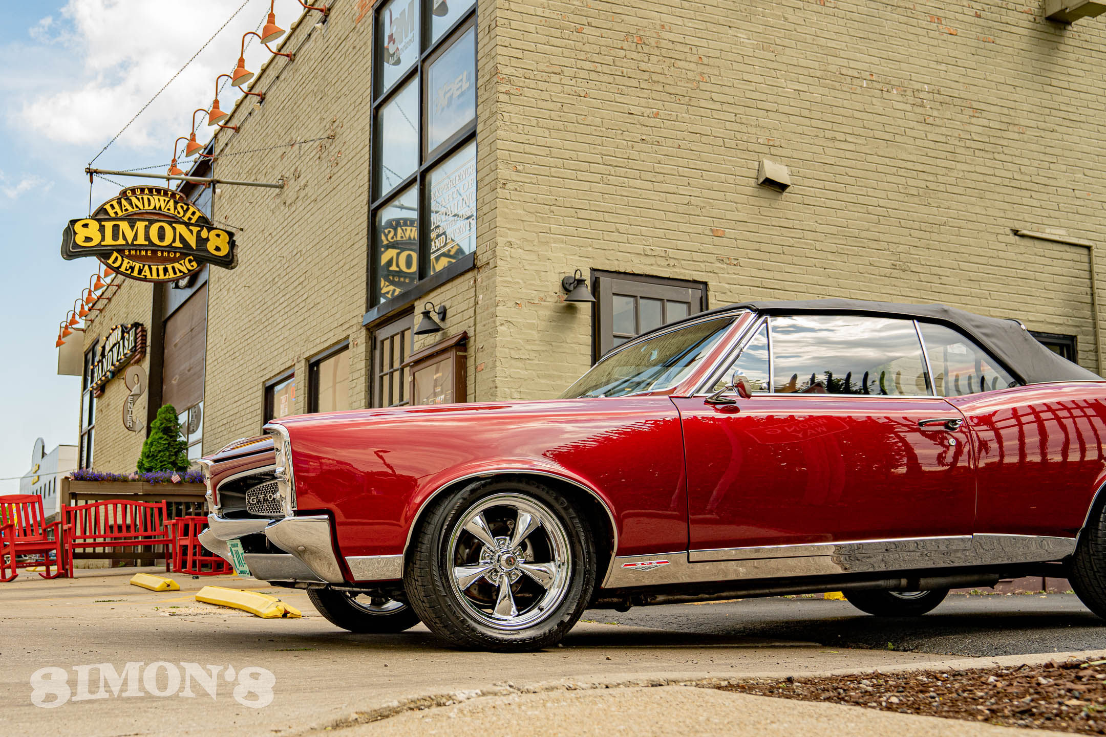 Wallpaper #hP8ebJMB3lSXT3zUs-mg274 1967 Pontiac Gto in Candy Apple Red Level 1 Paint Correction