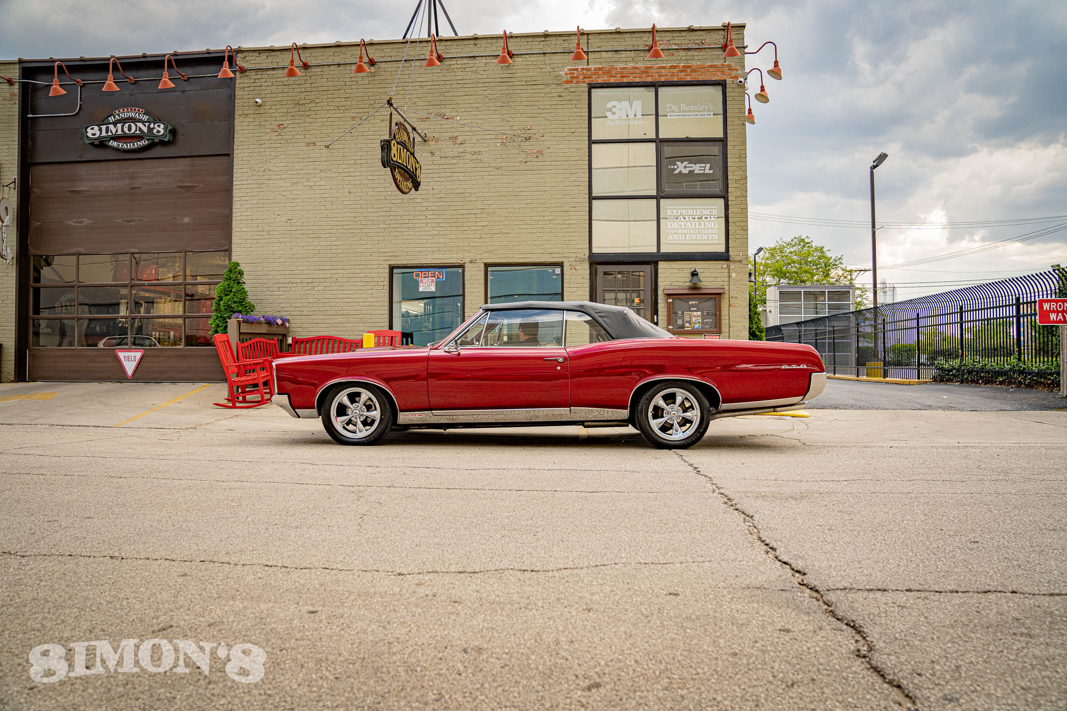 Wallpaper #hP8ebJMB3lSXT3zUs-mg293 1967 Pontiac Gto in Candy Apple Red Level 1 Paint Correction