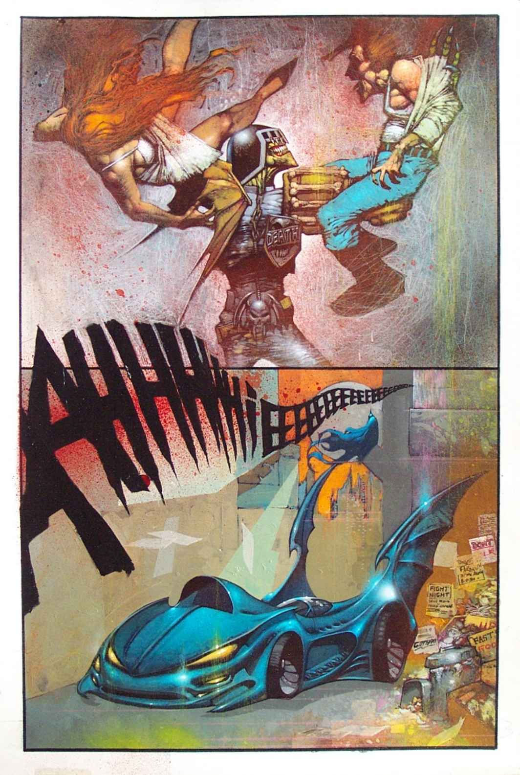 Wallpaper #XWcEDpMBSpphPi3-9ejJ291 Judgement on Gotham 1 the Art of Simon Bisley