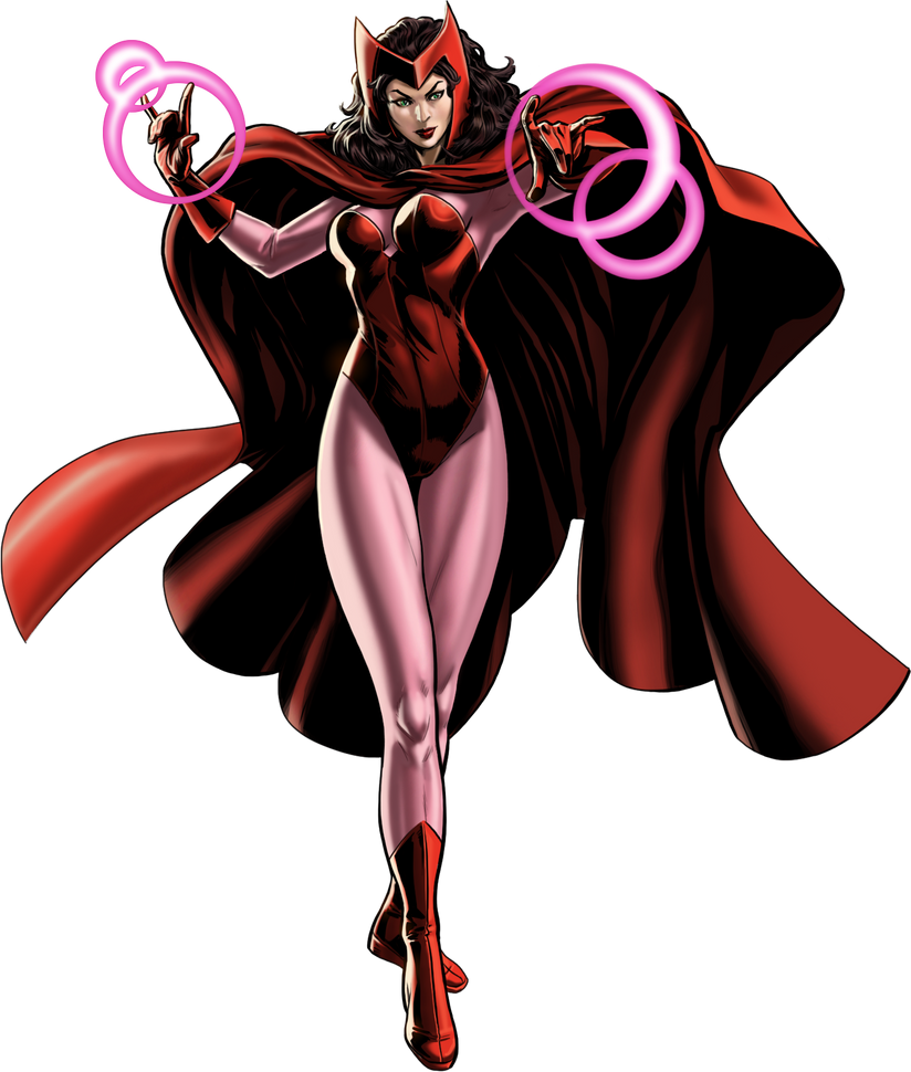 Wallpaper #180e5 Scarlet Witch Pixel Art