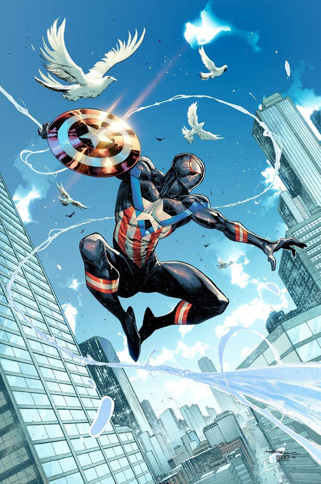 Wallpaper #57jf25IBJvJKYCmE1fhf215 Homem Aranha Miles Morales Aparece Com Traje Inspirado No Capitao