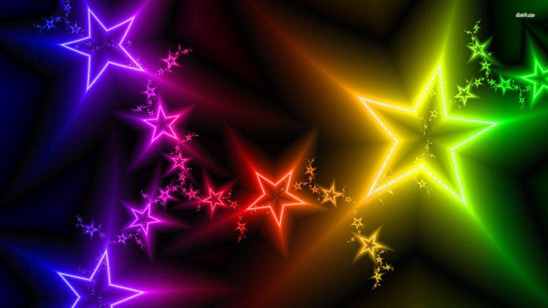 Wallpaper #h2f0ApMBSpphPi3-FrF2123 Colorful Stars Wallpapers Wallpaper Cave