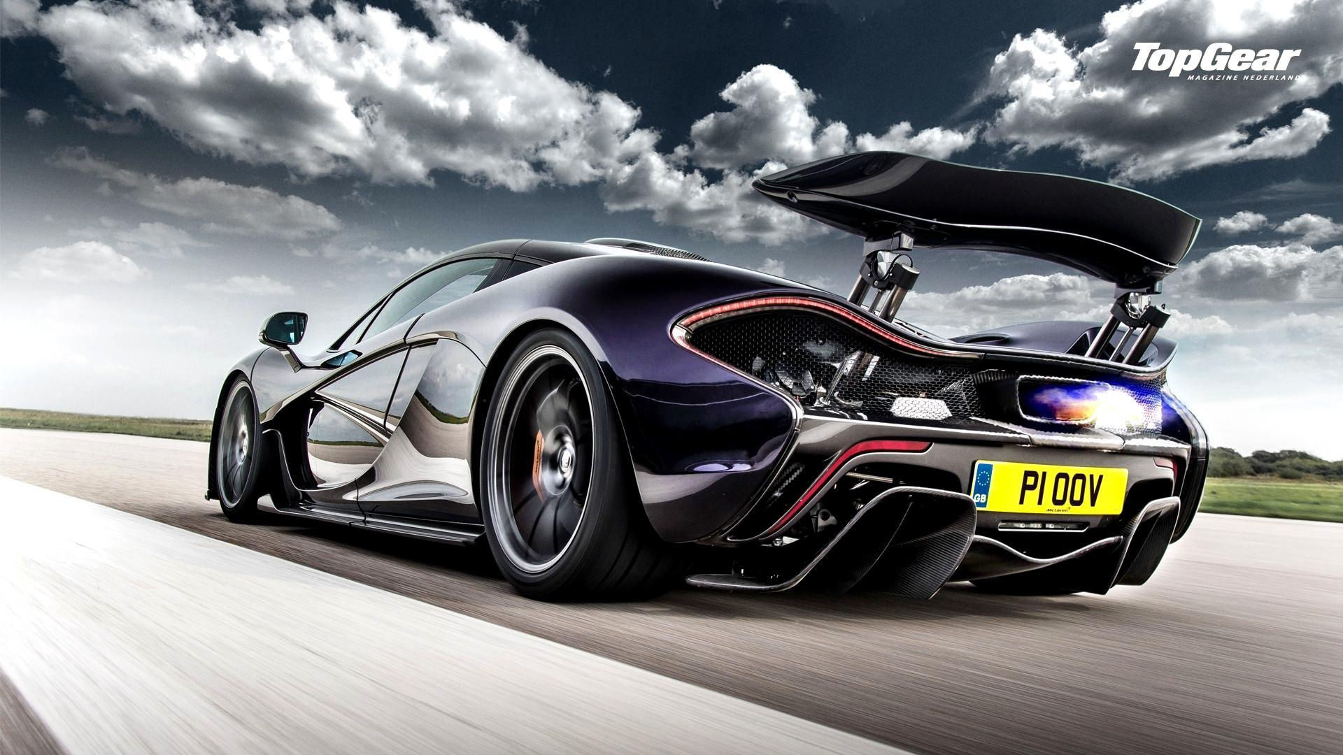 Wallpaper #hXOWg44BFI5NbQks1Buy6 A Purple Mclaren P1 Driving on a Track