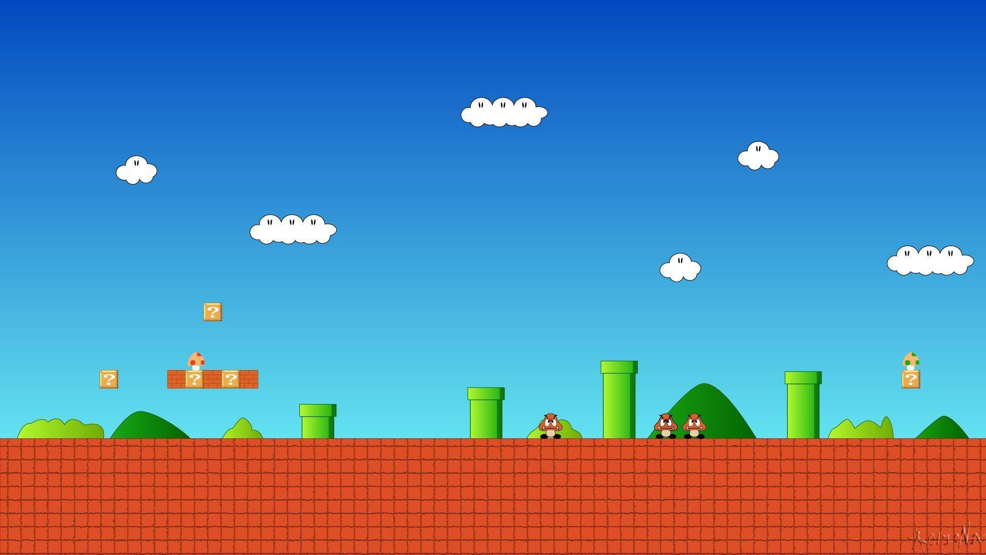 Wallpaper #8wC86o4BSdW8dNouJQ8a12 Super Mario Backgrounds Wallpaper Cave