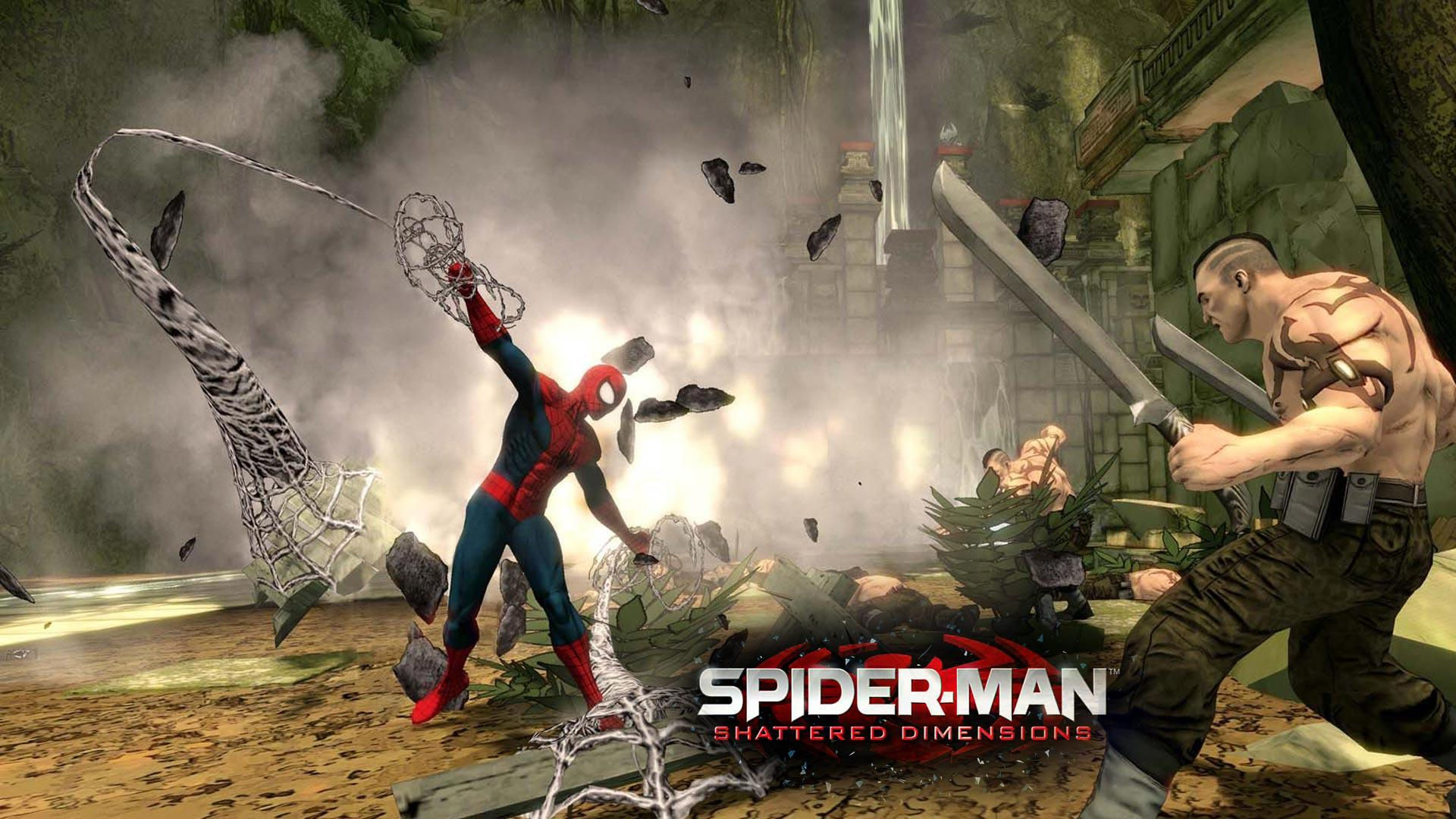 Wallpaper #bGgUGpMBSpphPi3-5hr9163 Spider Man Shattered Dimensions Wallpapers Wallpaper Cave