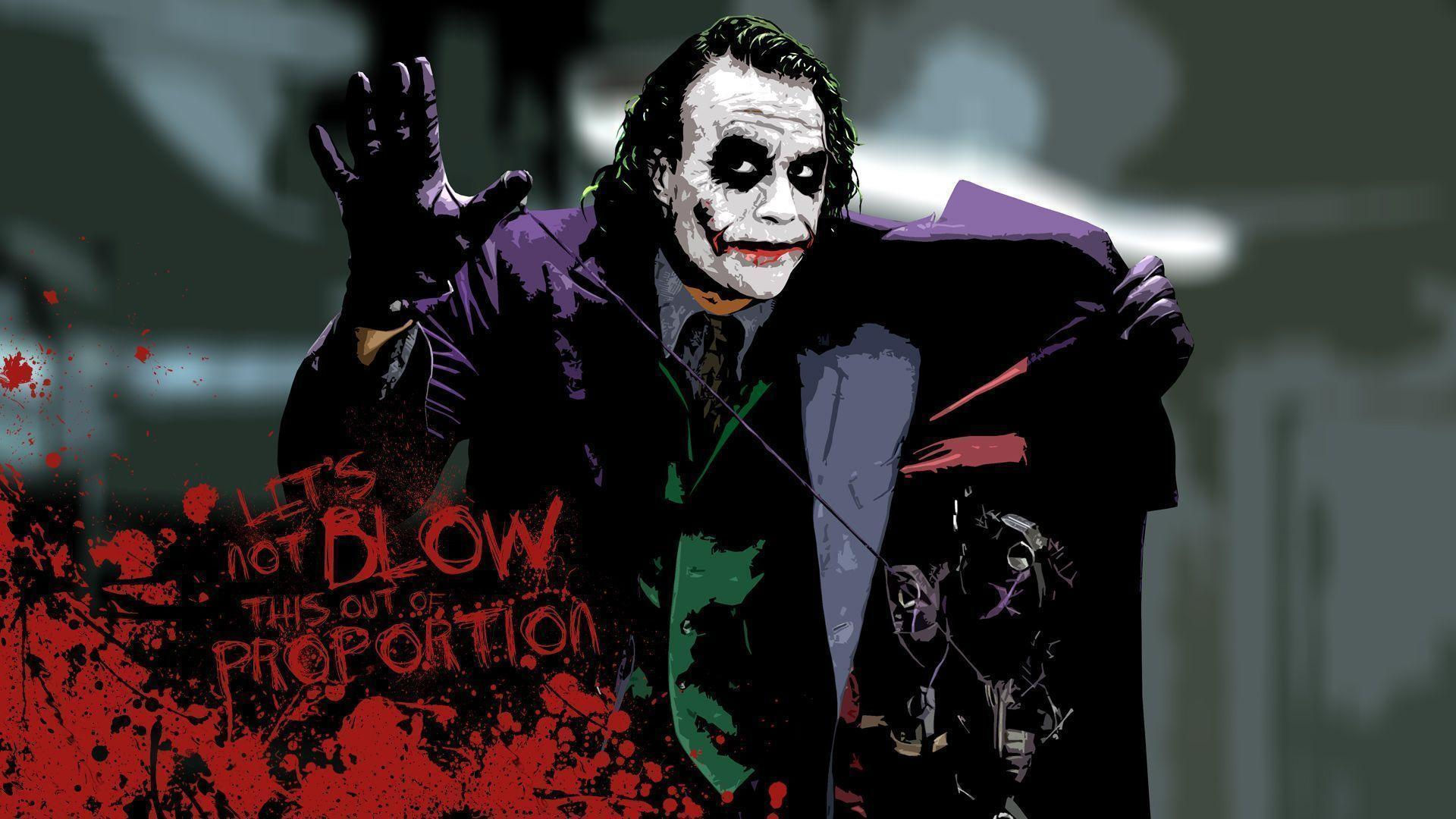 Wallpaper #_32W9I4Bnwiau_P6aA_G56 Heath Ledger Joker Wallpapers Wallpaper Cave