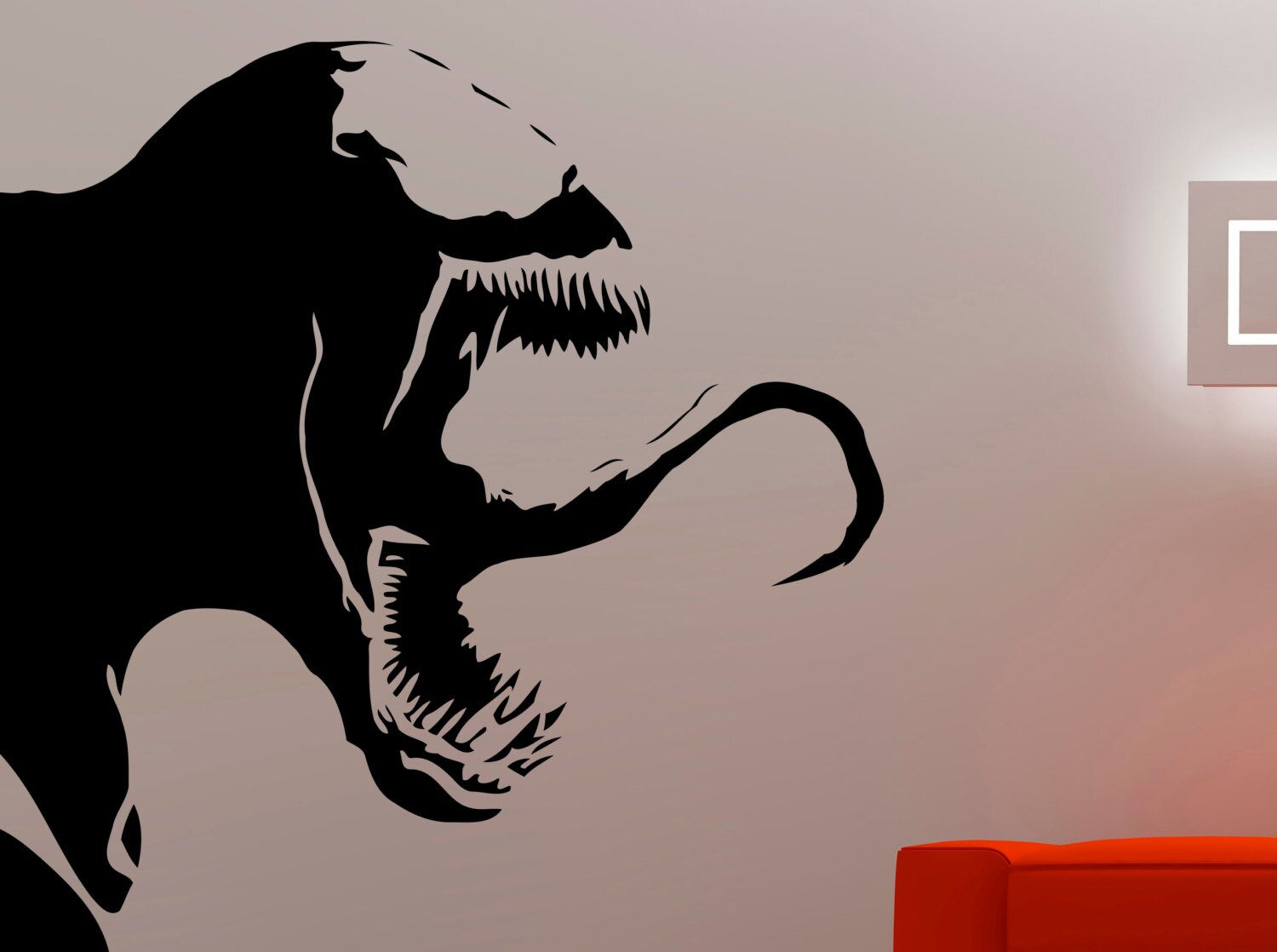 Wallpaper #O-pEV5MBlwTYPL18rBHC240 Venom Wall Decal Spiderman Stickers Marvel Comics Wall Art