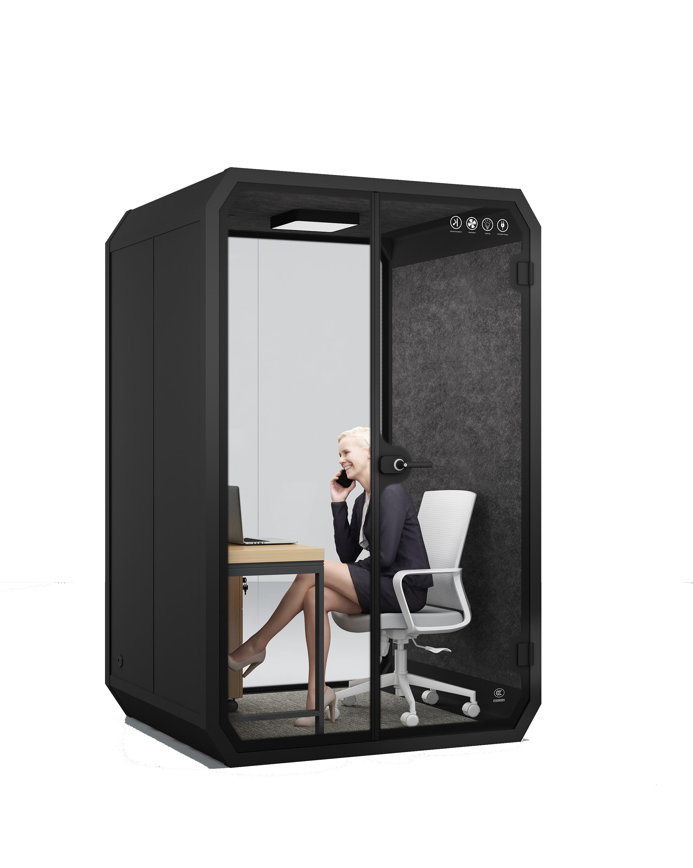 Wallpaper #OmijFpMBSpphPi3-0gzx41 Minimalistic Soundproof Vocal Booth for Personal Space