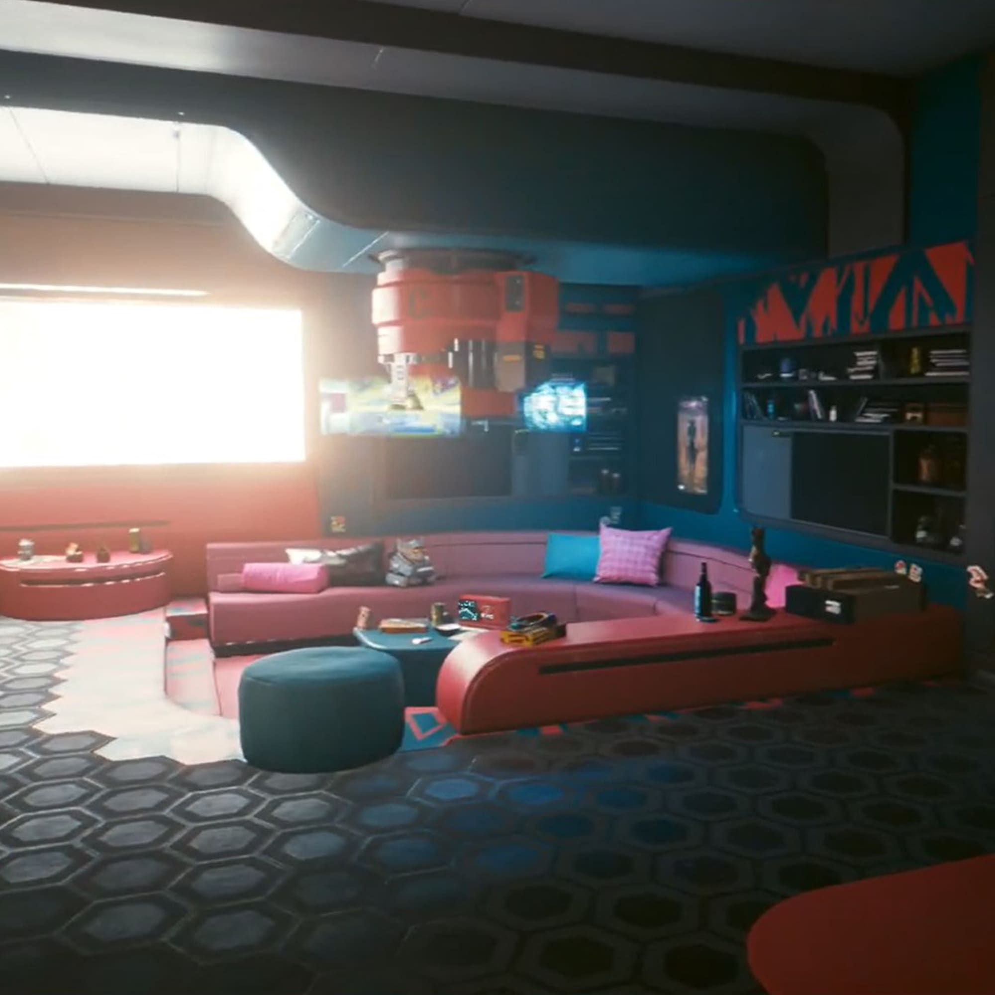 Wallpaper #1A61B Maciej Rebisz Cyberpunk 2077 Biotechnica Hotel