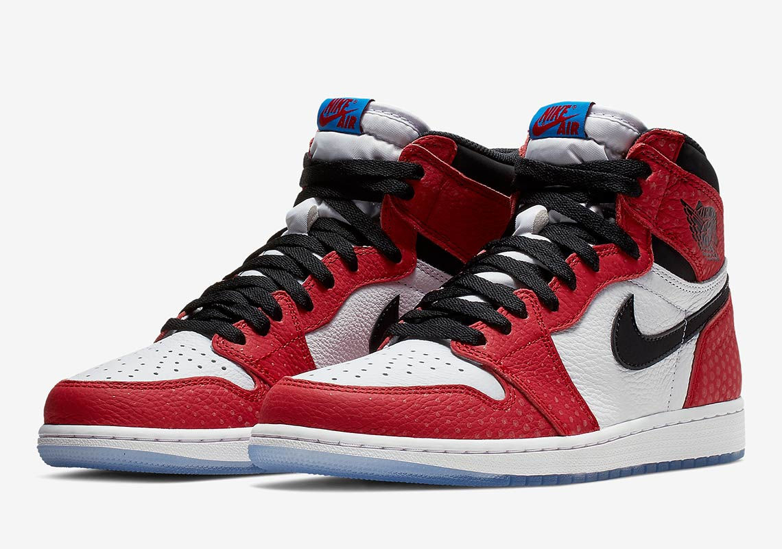 Wallpaper #74D73 Air Jordan 1 Retro High Og Spiderman Level Up