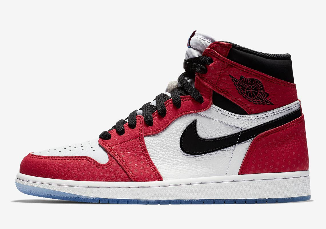 Wallpaper #74D73 Air Jordan 1 Retro High Og Spiderman Level Up