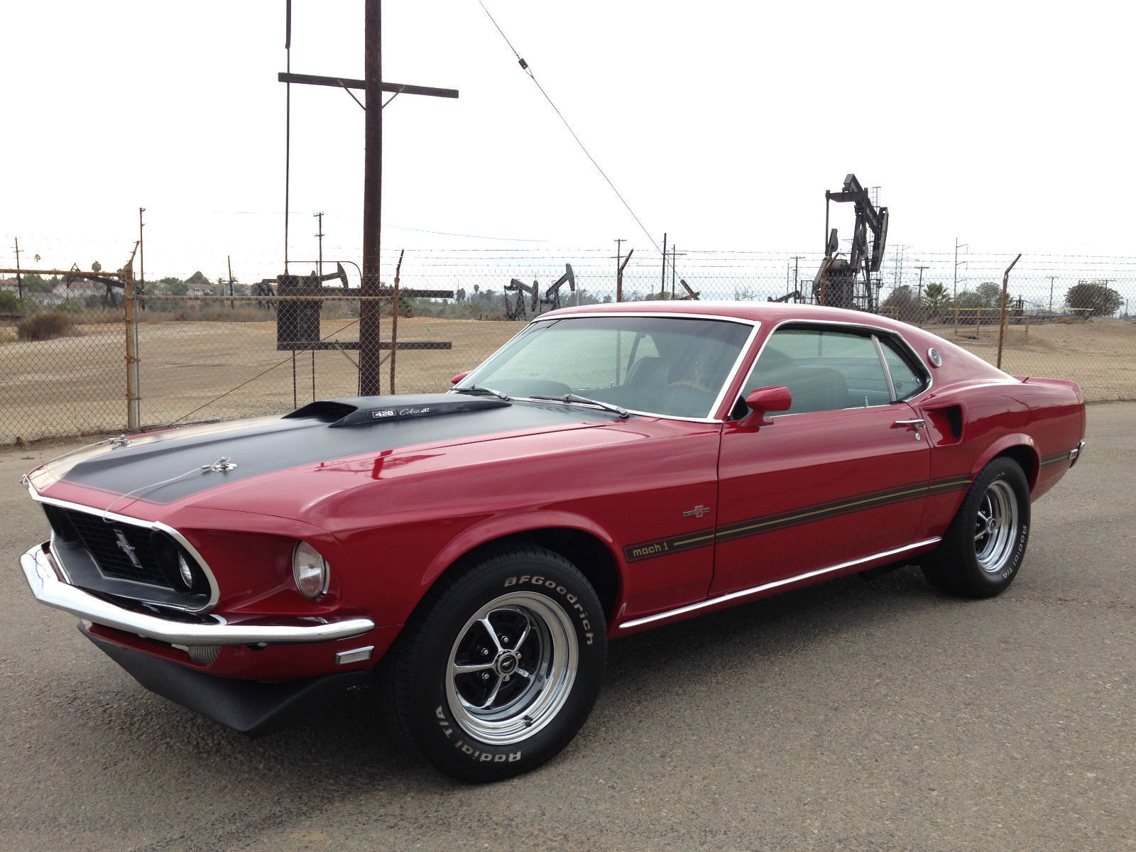 Wallpaper #8mcMCJMBSpphPi3-ysiS123 1969 Ford Mustang Mach 1 428 Cobra Jet Q Code 52k Original Miles