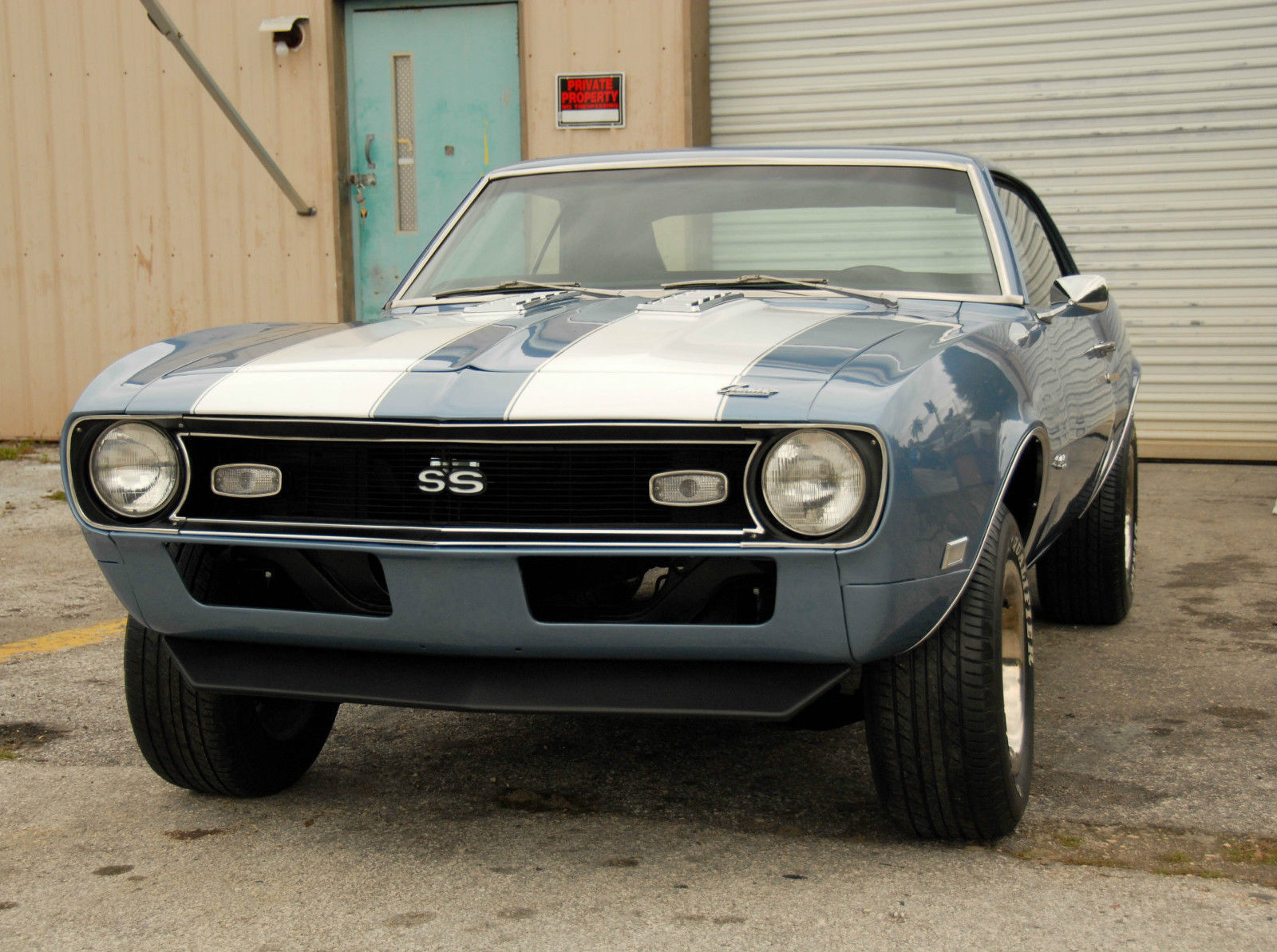 Wallpaper #P7iJ25IBJvJKYCmE5Pf-21 68 Camaro Medium Blue Metallic Orig 4 Spd Project Car 90 Restored