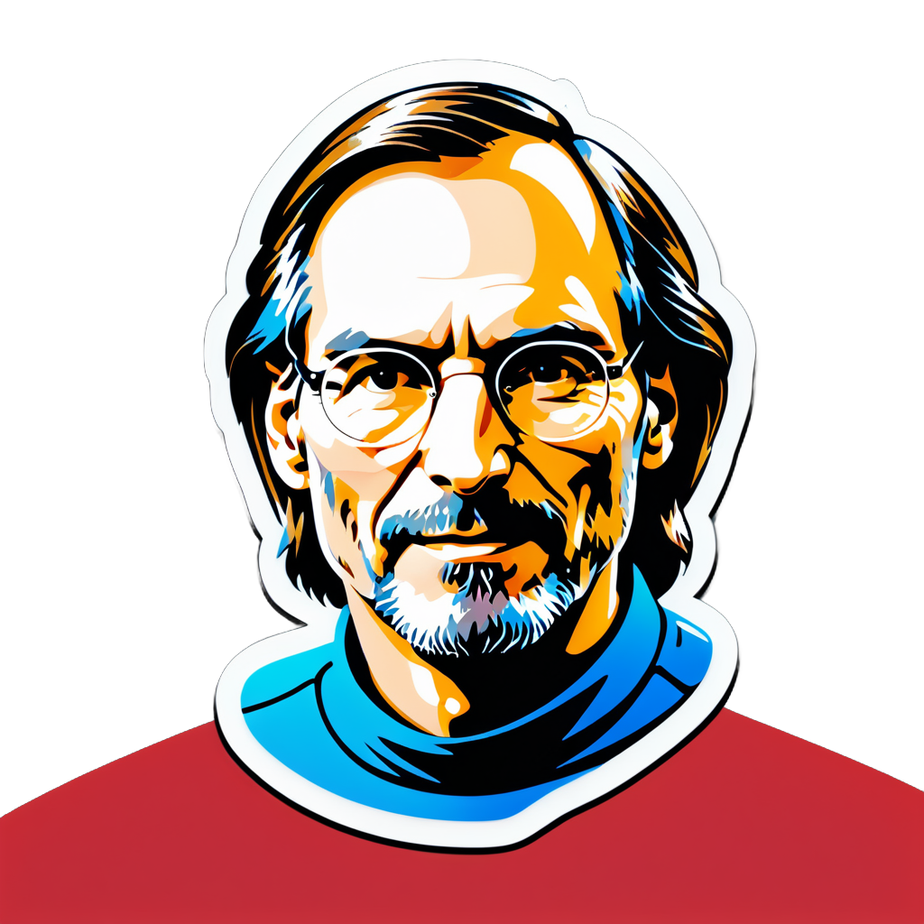 Wallpaper #2CyqSZMB0E1QgA7w2fMq344 I Made an AI Sticker of Steve Jobs Wearing Visionpro