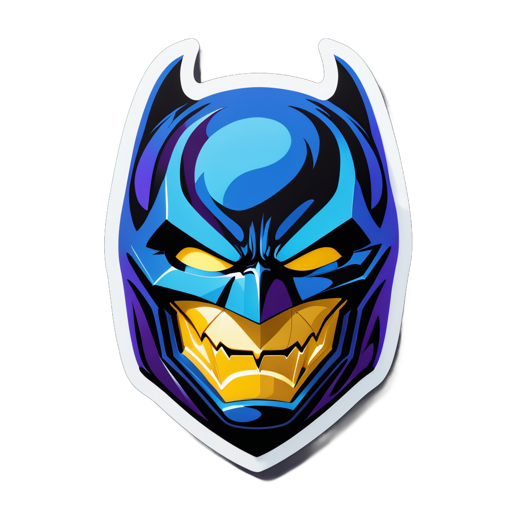 Wallpaper #ru_eSpMBMN-XEVvV9jmm296 I Made an AI Sticker of the Dark Knight