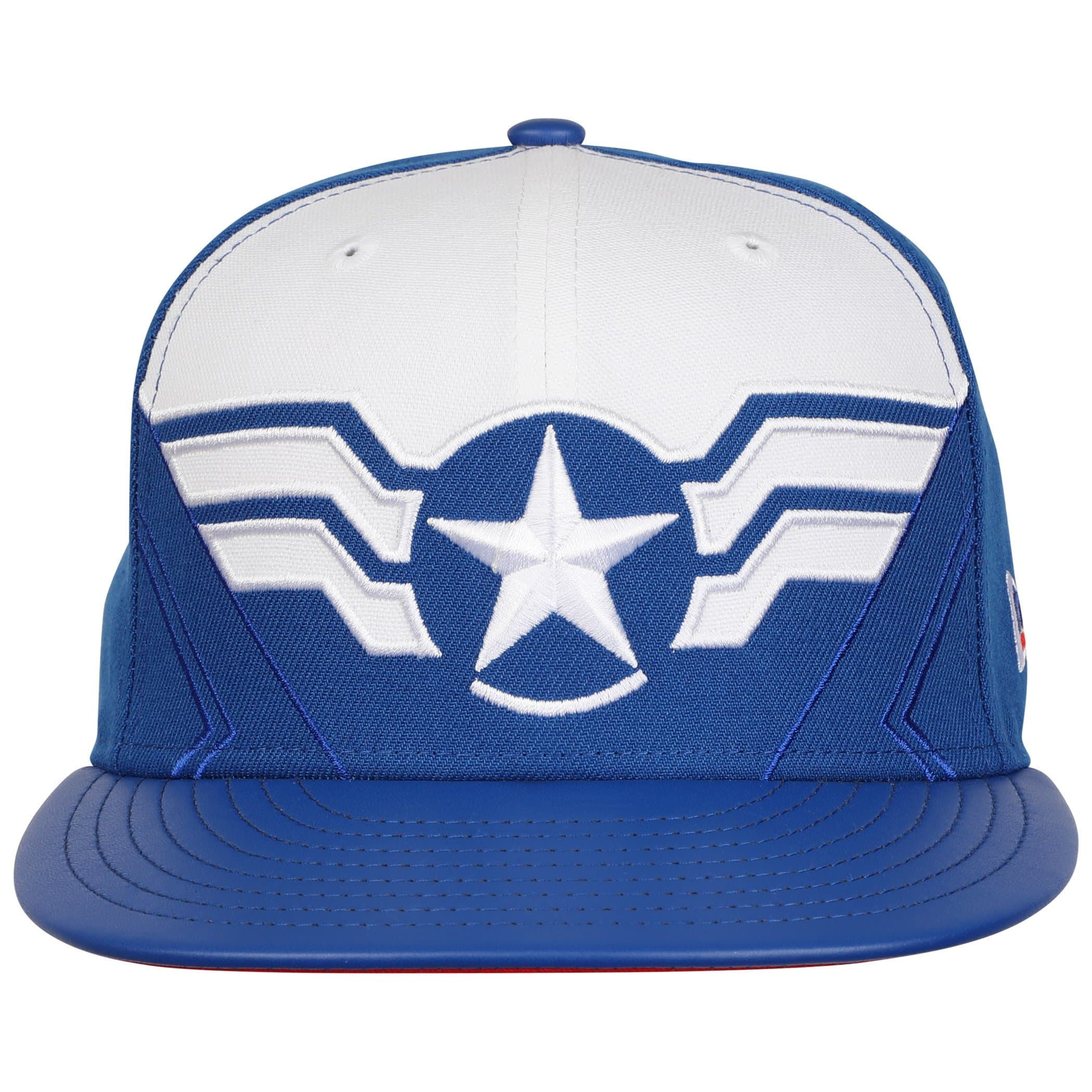 Wallpaper #ezGfNZMB5zzyi_yYjFdP221 New Era Captain America Blue White 59fifty Fitted Hat