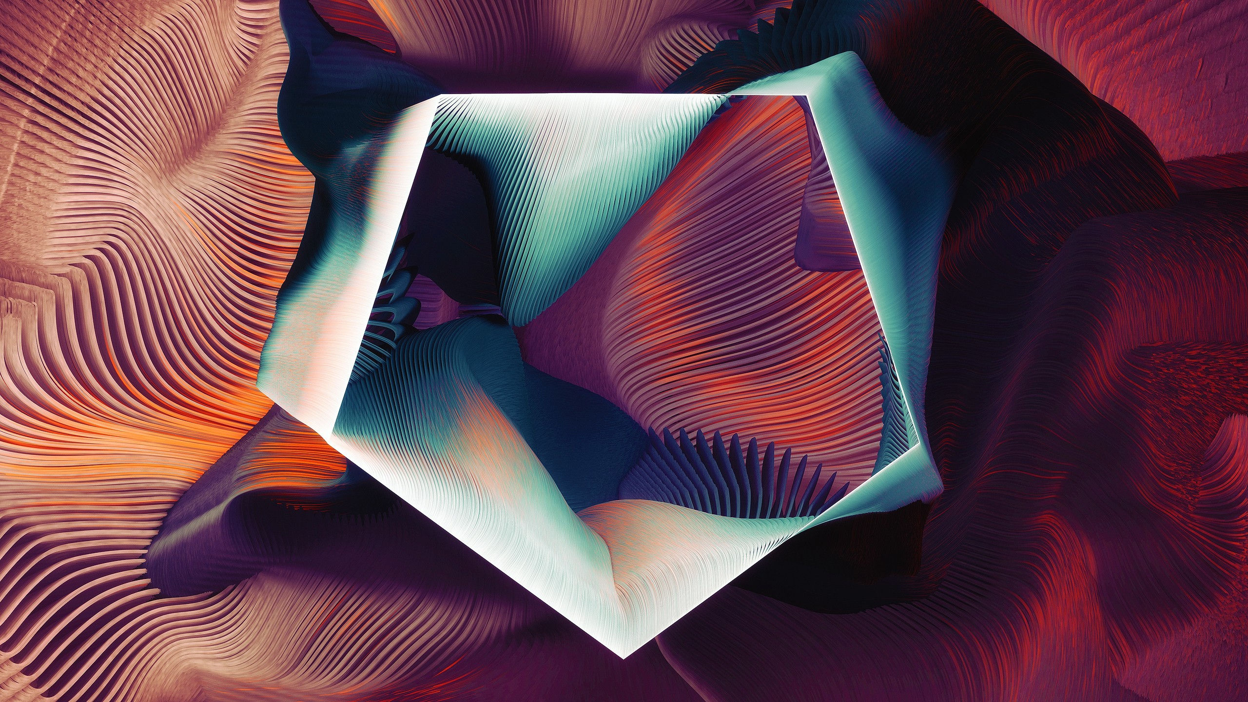 Wallpaper #Zmda6pIBSpphPi3-wkYj220 Digital Art Lines Shapes Abstract HD Wallpaper Rare Gallery