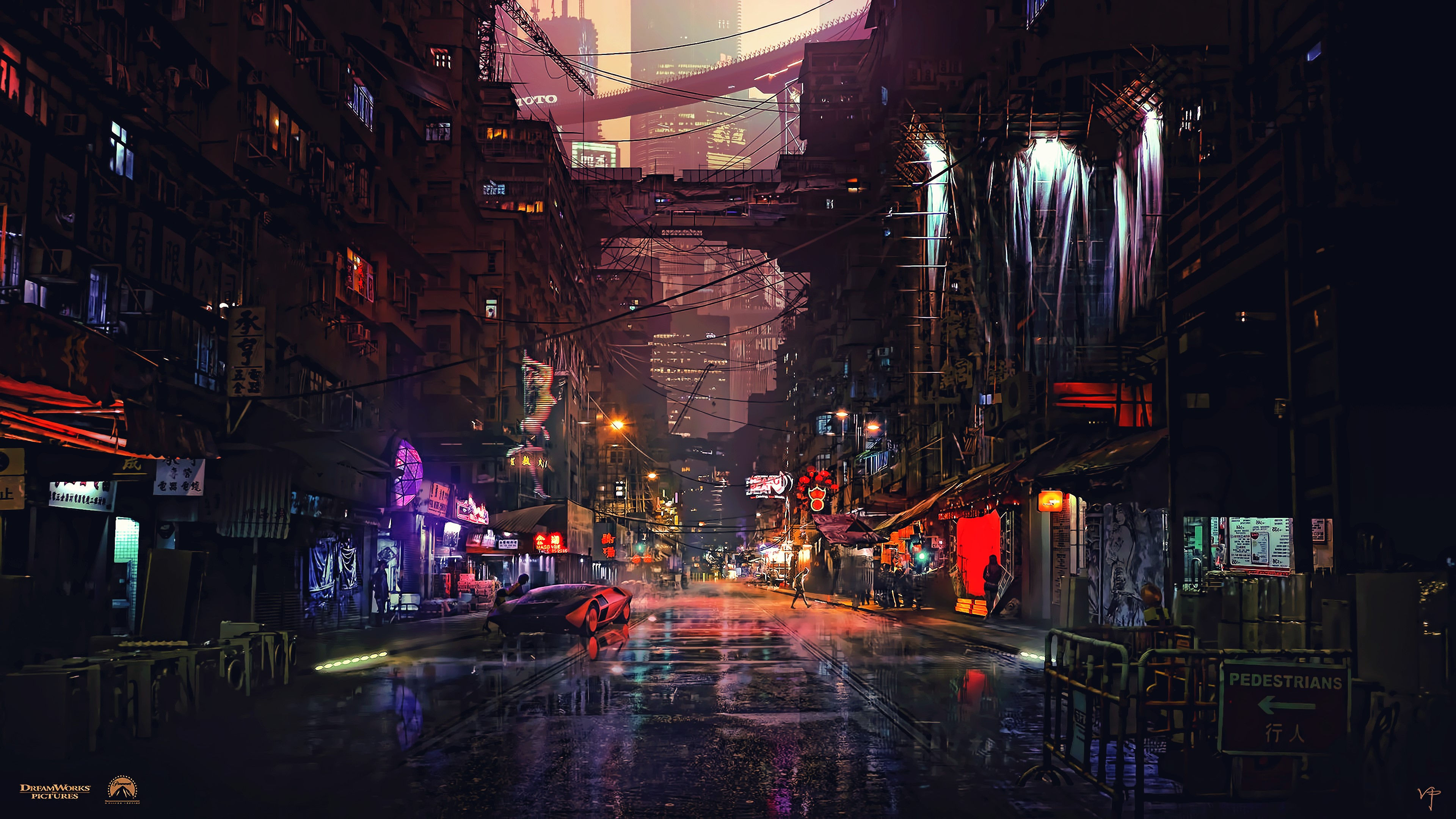 Wallpaper #PkXEkY4B7YBJg1BVVp5N54 455661 Dark Bladerunner Futuristic Cyberpunk Vehicle Retrowave