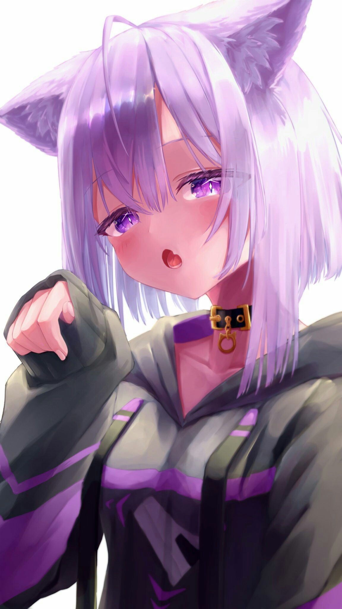 Wallpaper #s2heJJMBSpphPi3-Mjgp19 Nekomata Okayu 4K Nekomata Okayu HD Wallpaper Rare Gallery