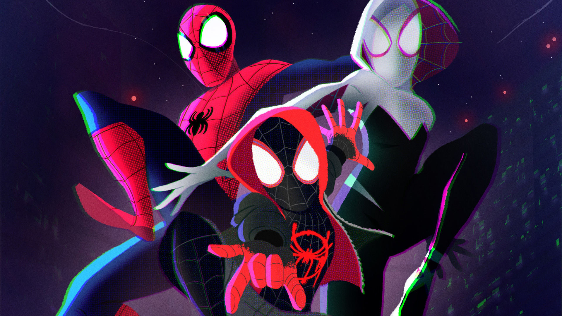 Wallpaper #6C31B Spiderman into the Spider Verse 2018 Movies Movies Spiderman