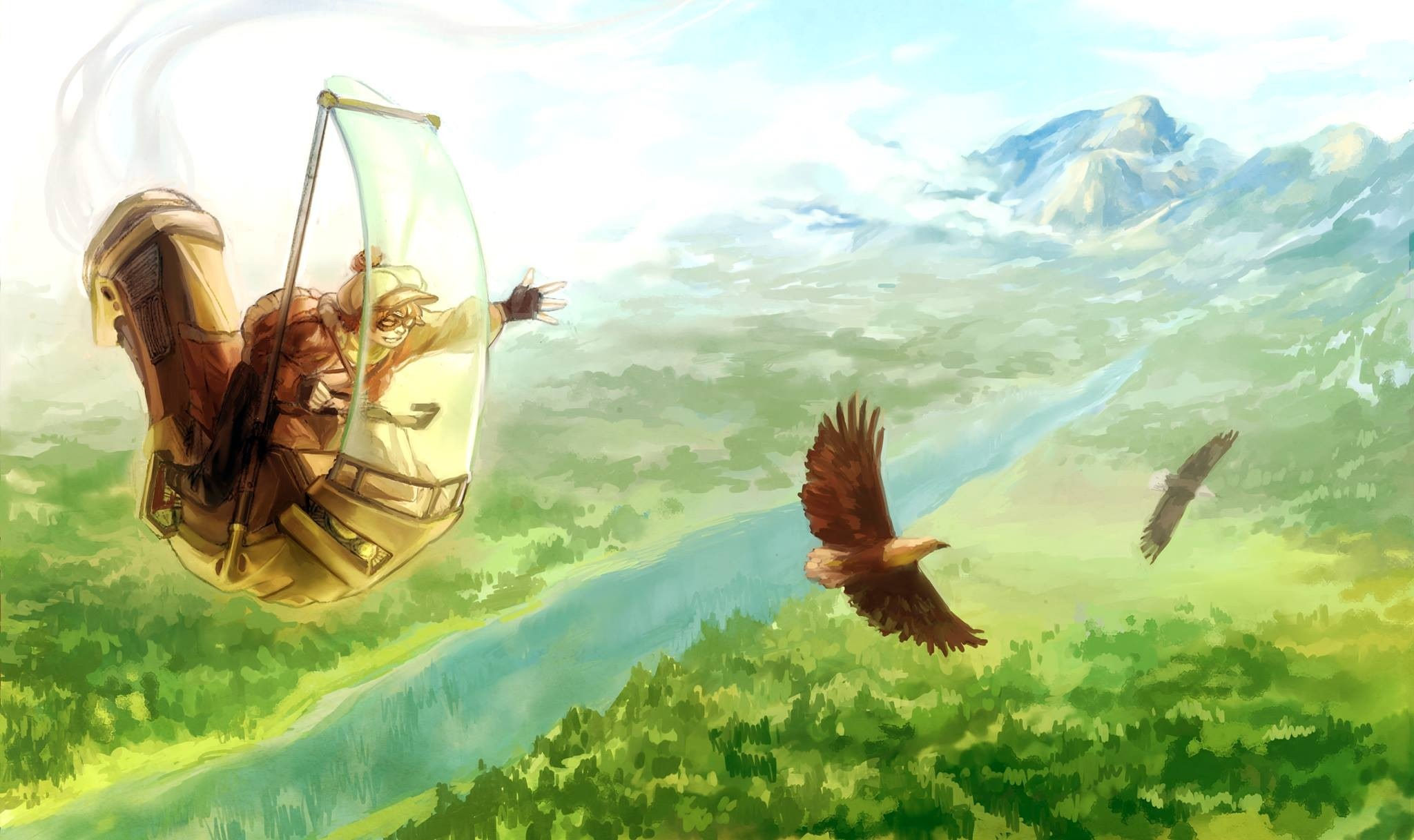 Wallpaper #5hkFF48BtGB6xQ78T25C42 Steampunk Landscape Wallpaper