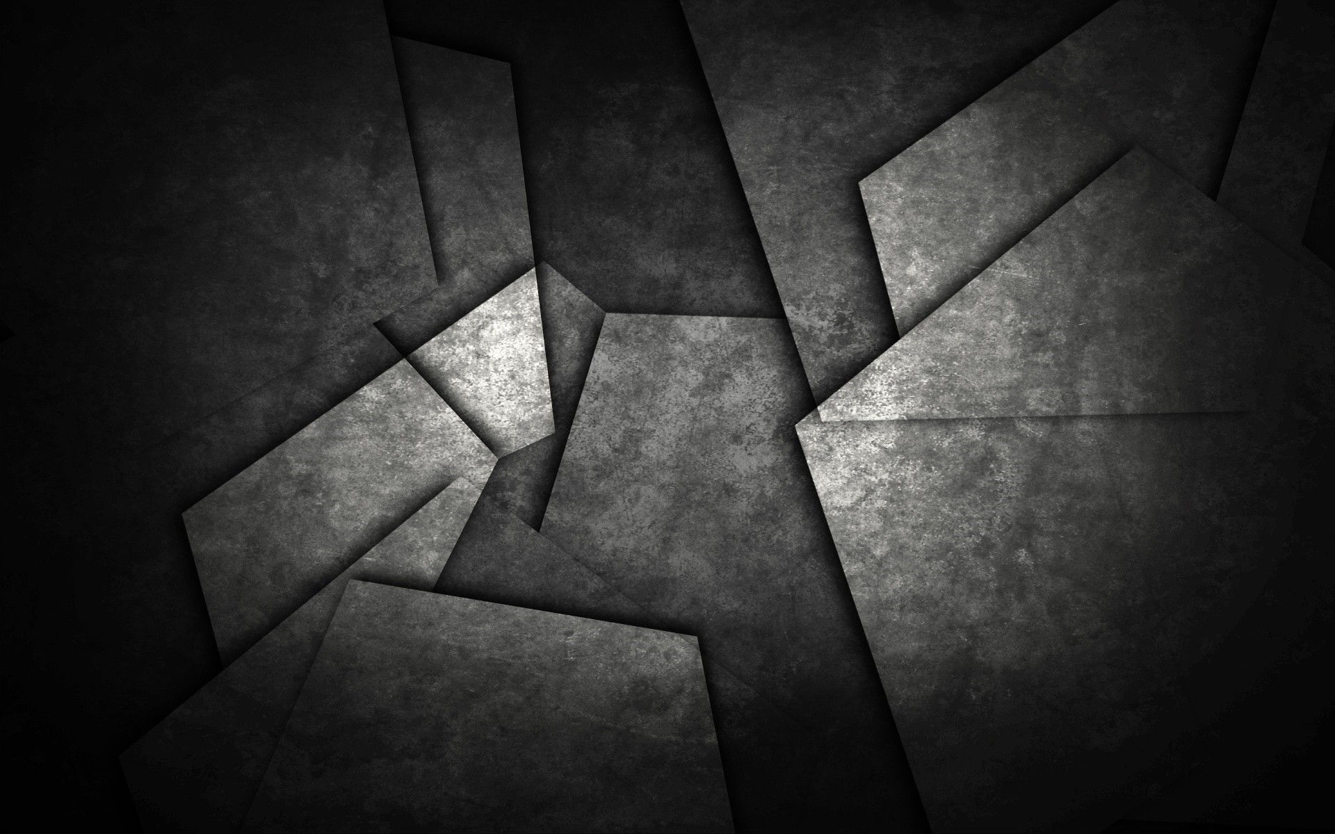 Wallpaper #QWeX9JIBSpphPi3-SXul348 Minimalism Abstract Monochrome Pattern Geometry Shapes Dark Metal