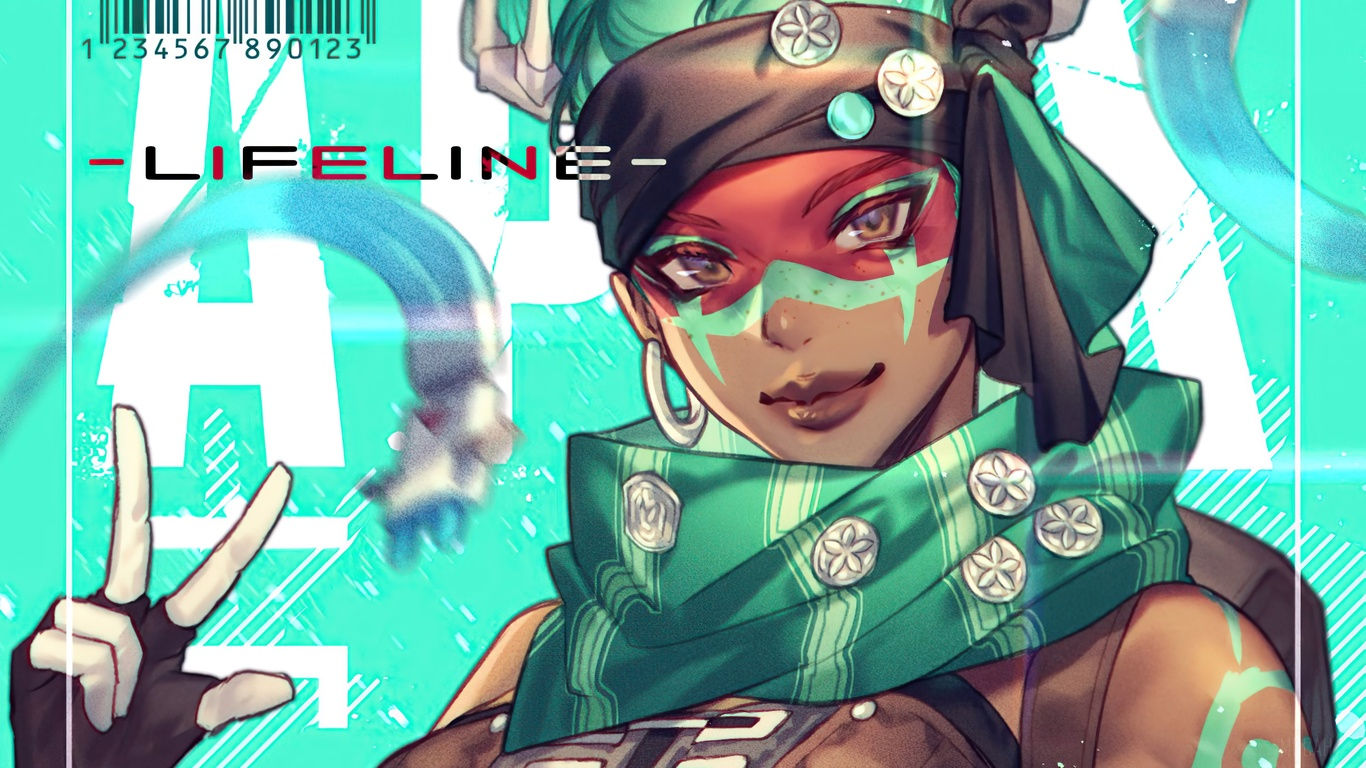 Wallpaper #PxlIEo8BtGB6xQ78ZmMv55 Apex Legends Video Game Lifeline Art 4K HD Wallpaper Rare Gallery