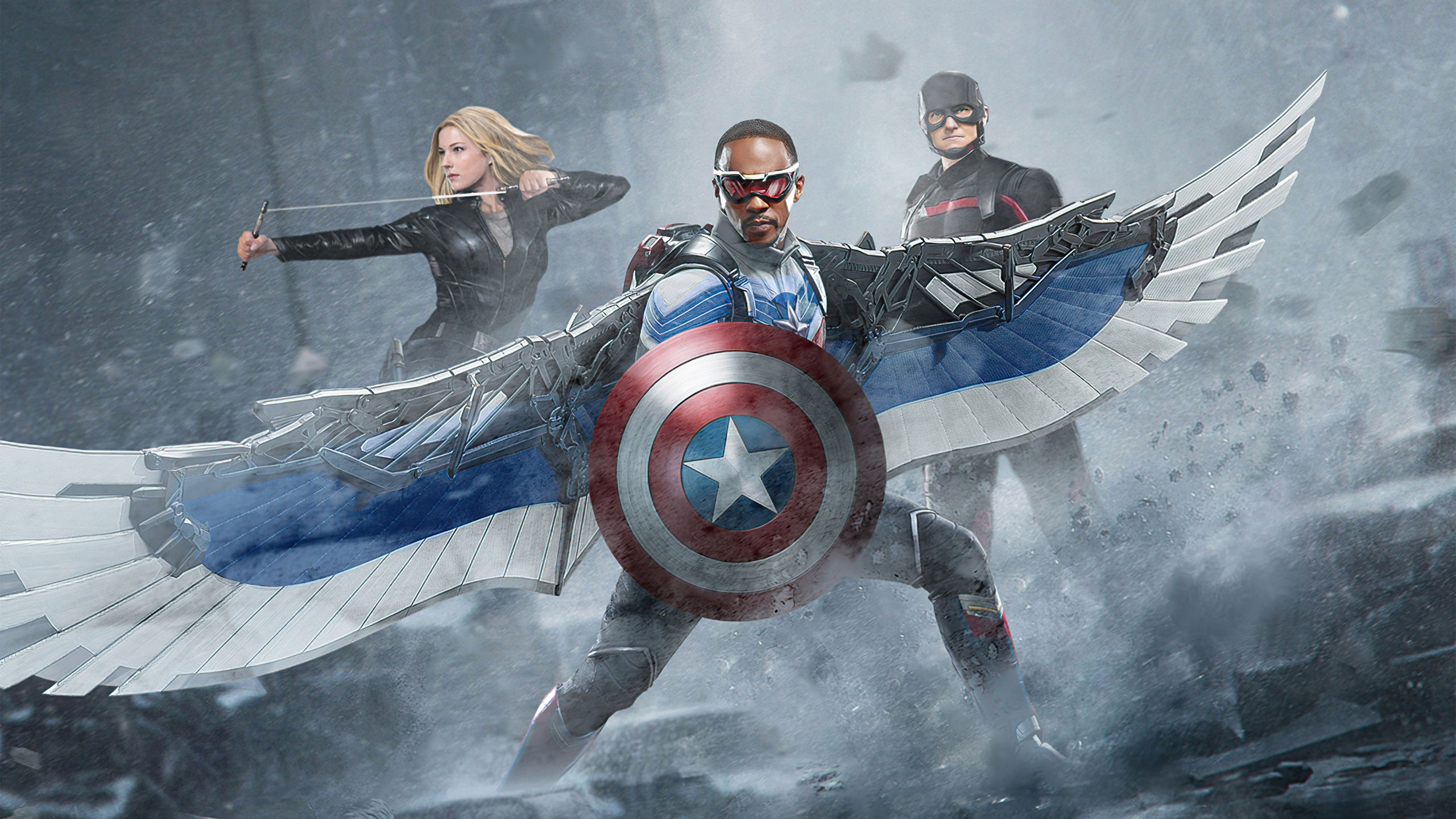 Wallpaper #bWca_pIBSpphPi3-rJ6X26 The Return of Captain America Anthony Mackie Emily Vancamp John