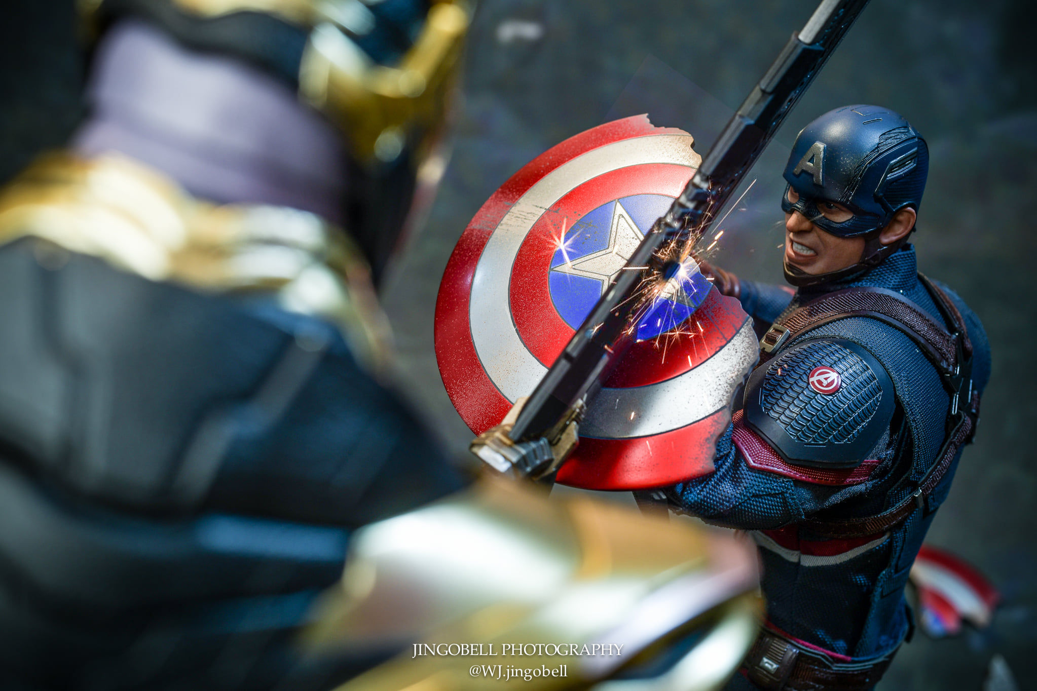 Wallpaper #omfI8JIBSpphPi3-gmjy166 Hot Toys Avengers 4 Captain America Figurine Toy HD Wallpaper