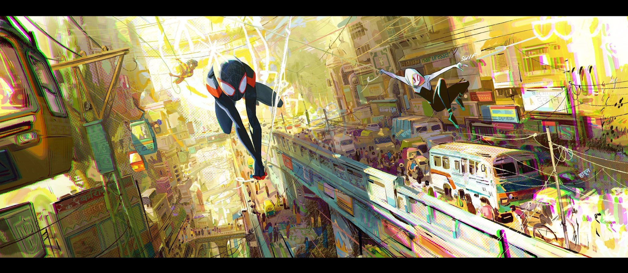 Wallpaper #r6VbOJMBVBiSkHCaO42I258 Superhero Ultrawide Miles Morales Spider Man Spiderverse Spider