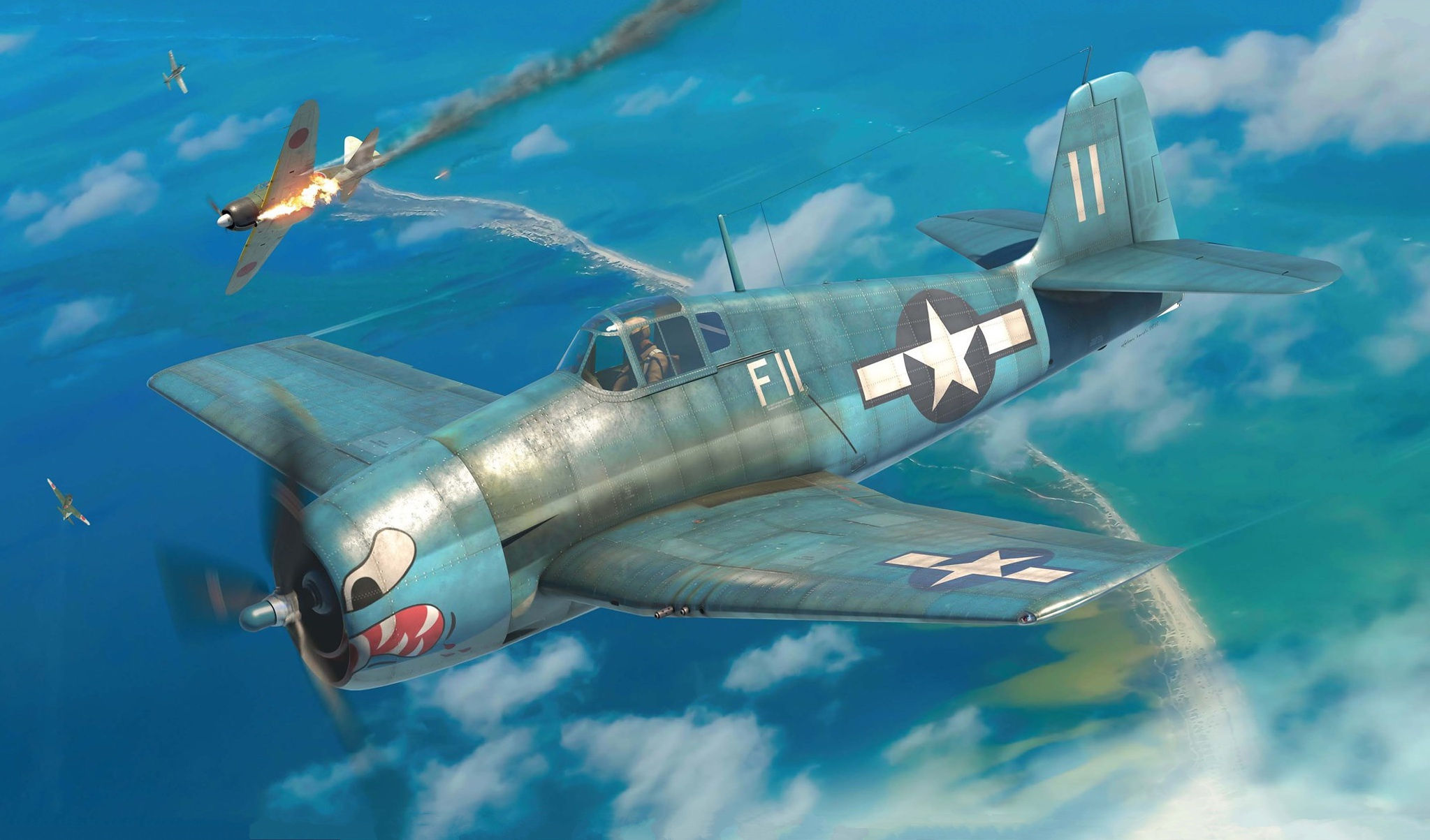 Wallpaper #xWe5EpMBSpphPi3-Avy128 Grumman F6f Hellcat Wallpaper