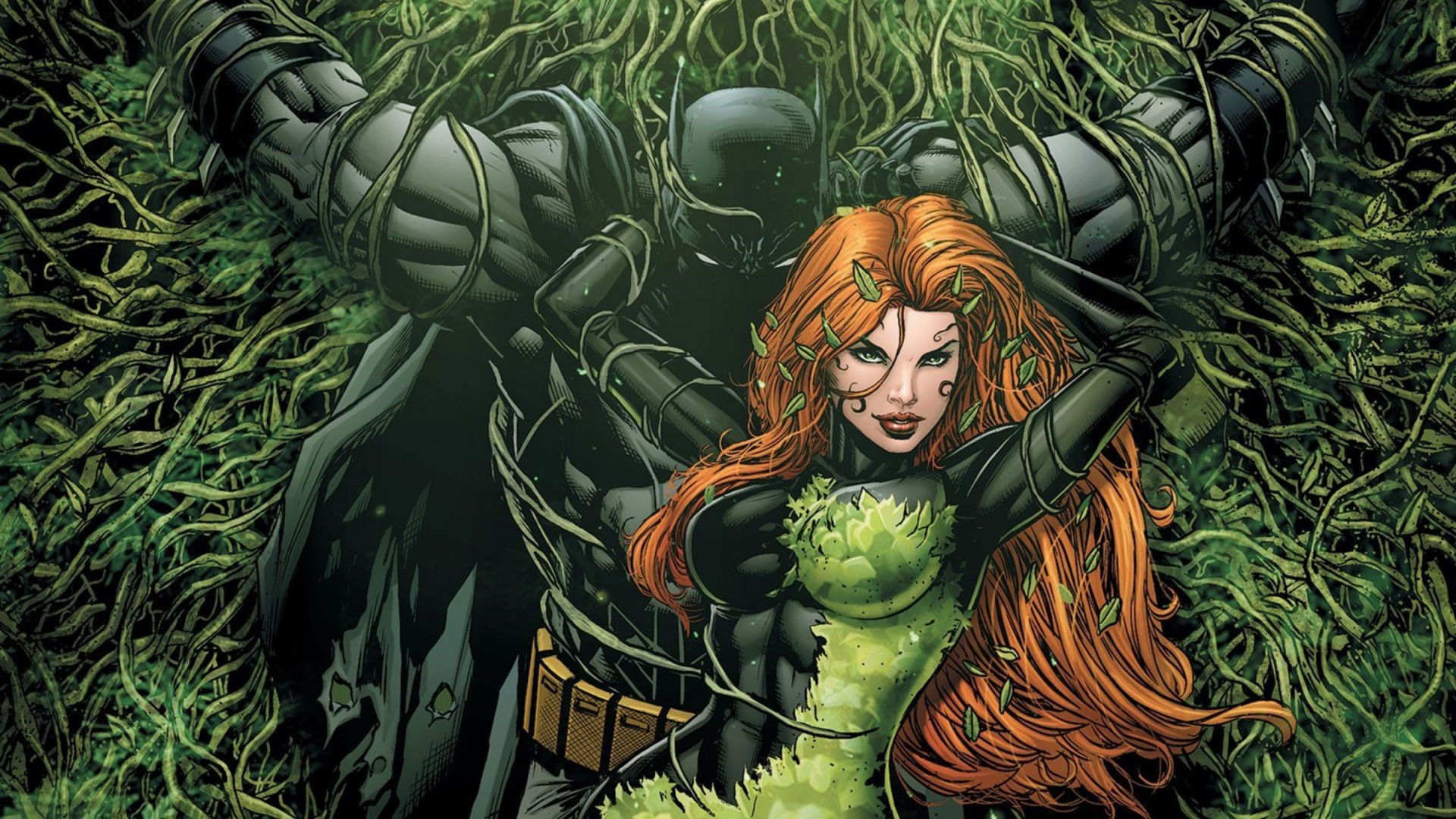 Wallpaper #WmgTGZMBSpphPi3-ABVR4 Batman Arkham Asylum Poison Ivy Wallpaper