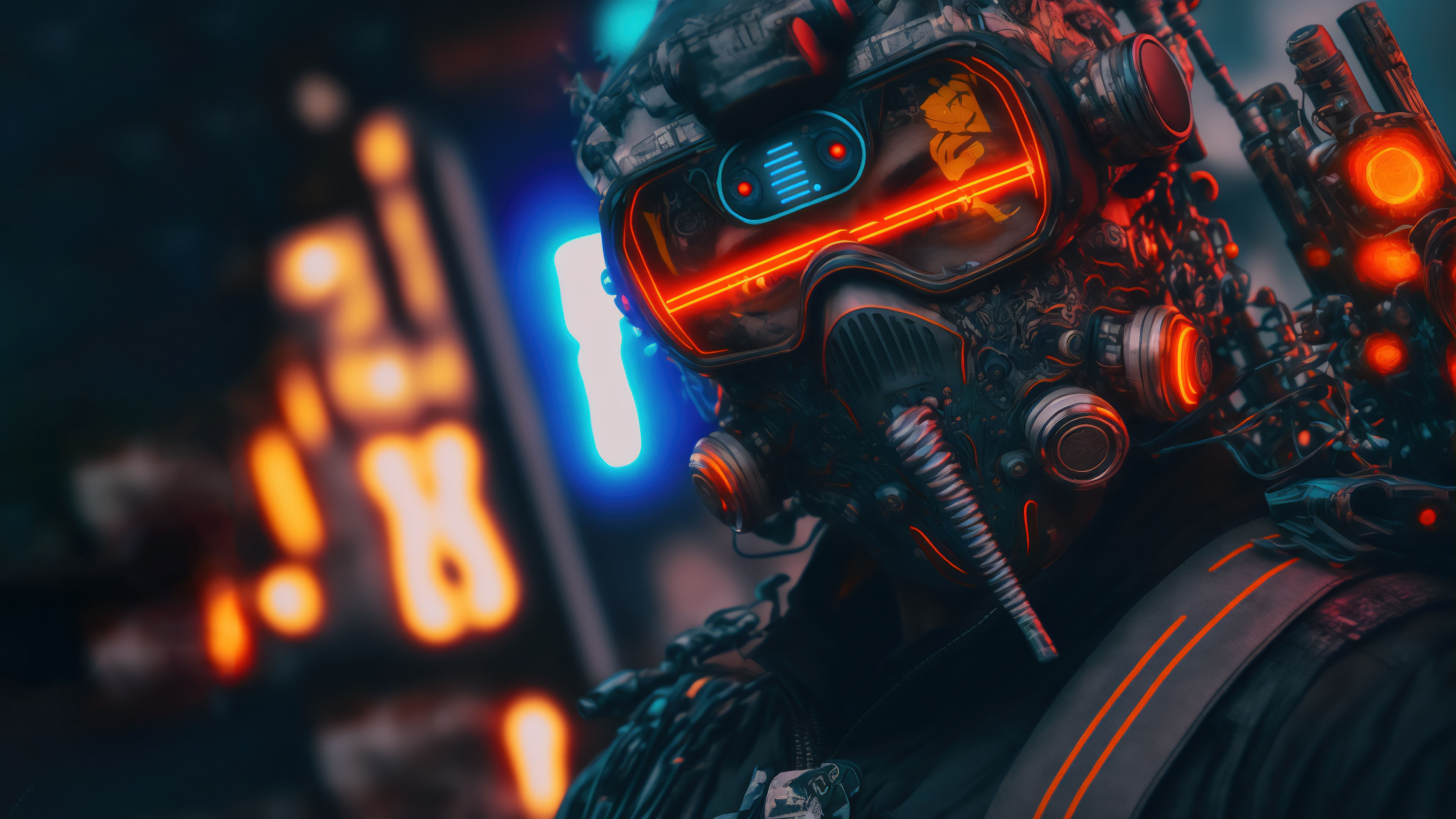 Wallpaper #shcGPpMBPLD5_VENWN5x246 Futuristic Soldier Sci Fi Digital Art 4K HD Wallpaper Rare Gallery