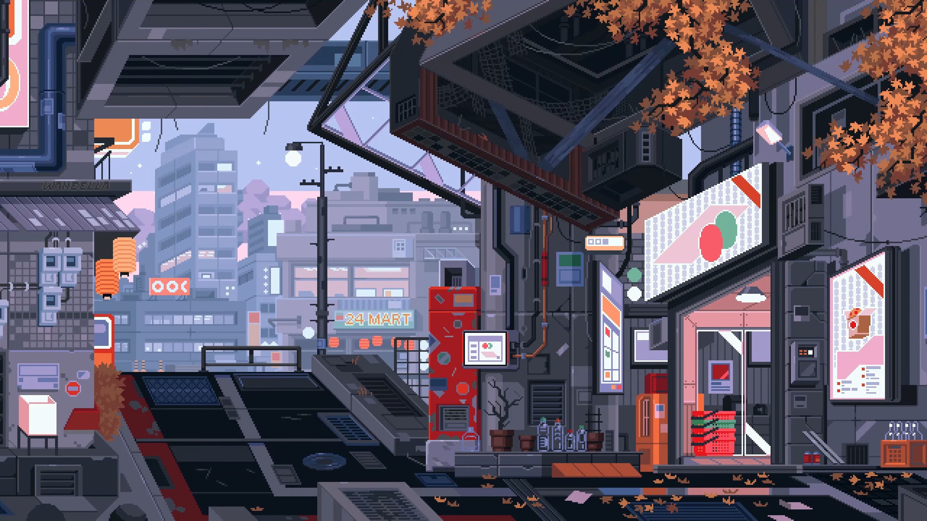 Wallpaper #N2er-5IBSpphPi3-ZJXN107 Trip Pixel Artwork I Made Cyberpunk Pixel Art Cyberpunk City Images