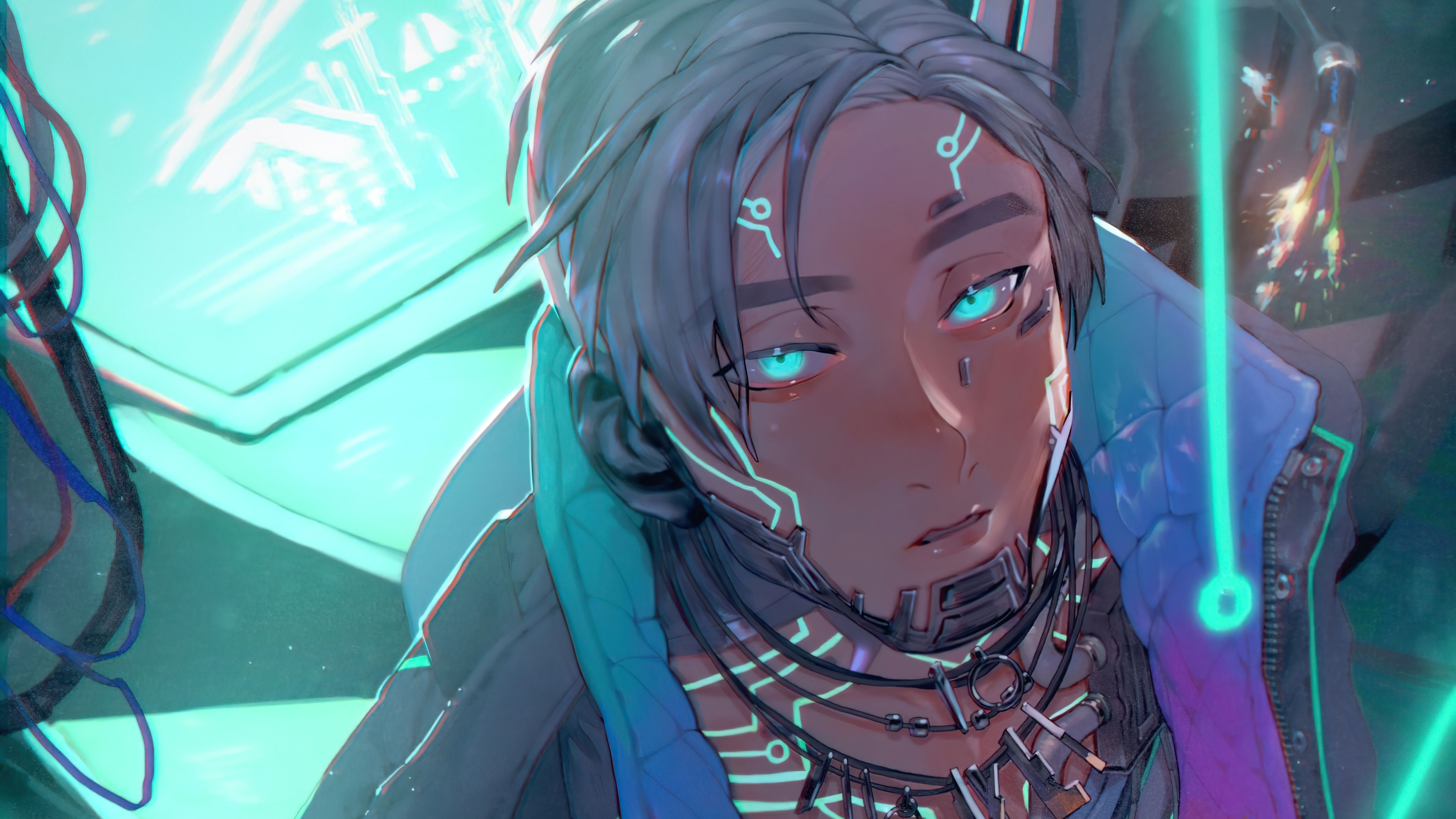Wallpaper #8H2t8Y4Bnwiau_P6MAkK23 1376063 Crypto Apex Legends Game Anime Art 4K Rare Gallery HD