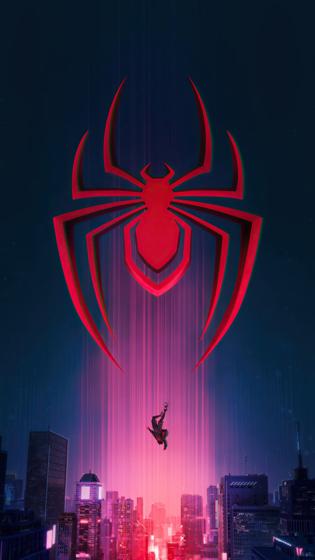 Wallpaper #jn0p8Y4Bnwiau_P6NQg154 Miles Morales Logo Spider Man into the Spider Verse Movie Spider